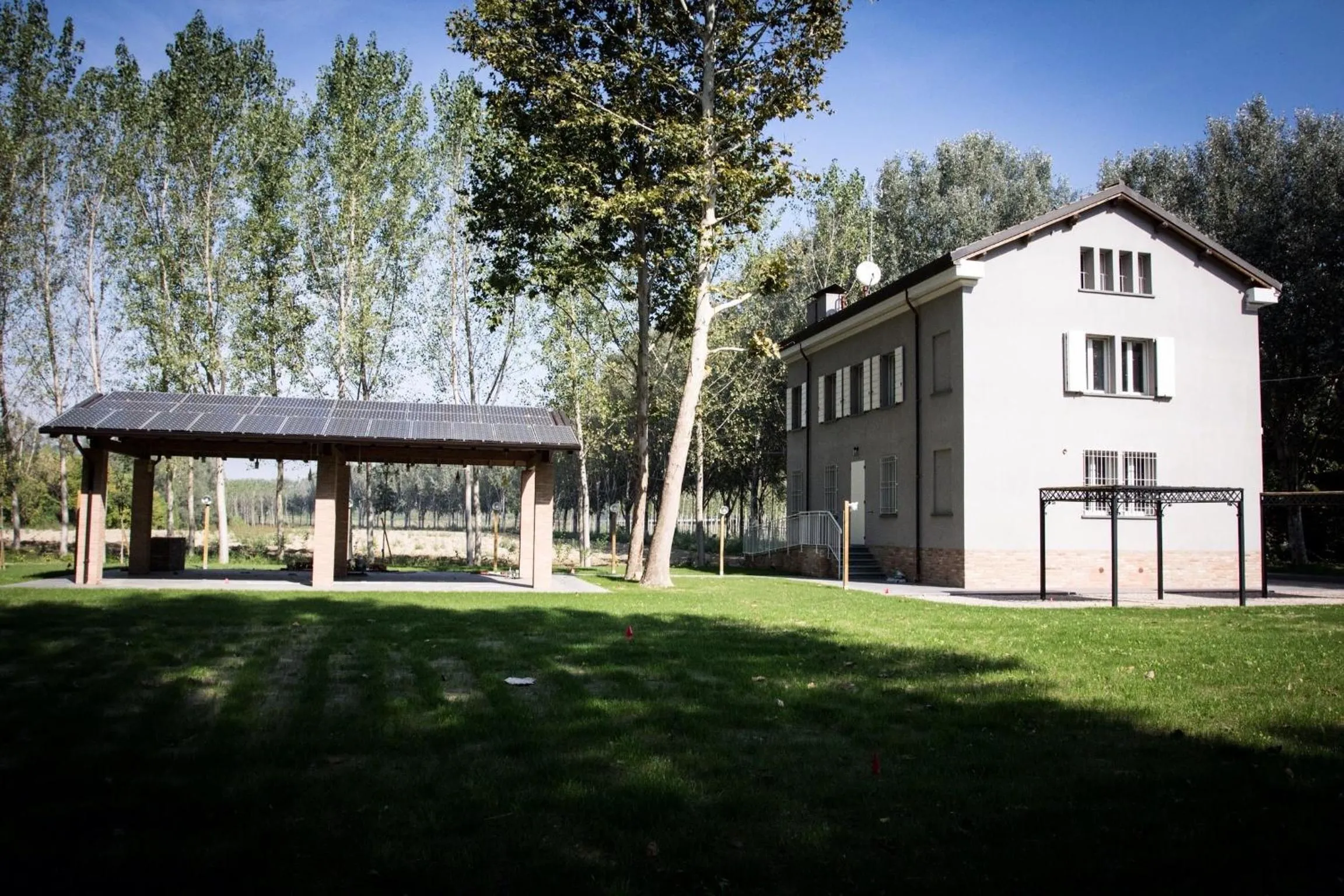 Garden view in B&B Bortolino