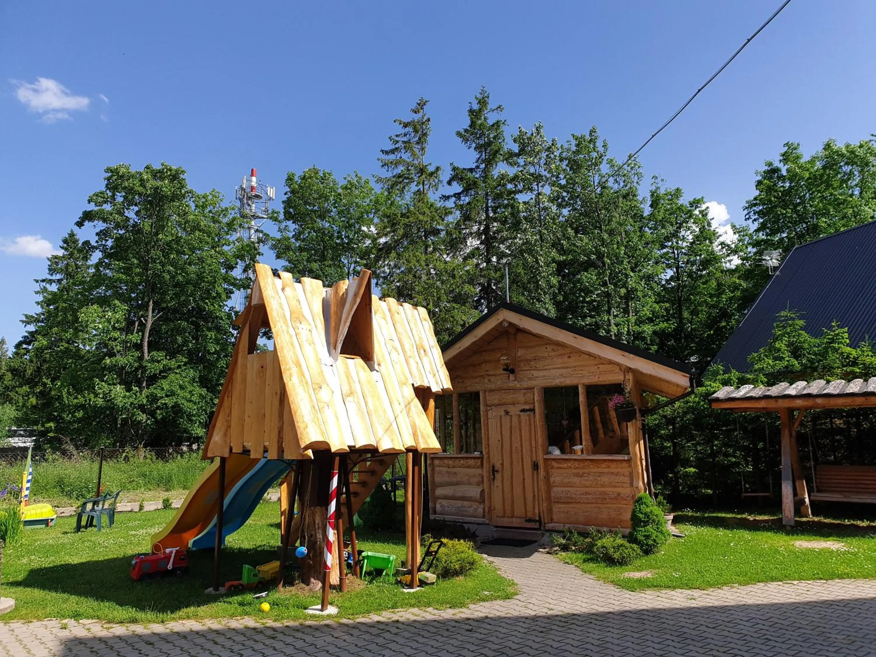Children play ground in Willa Magdalena