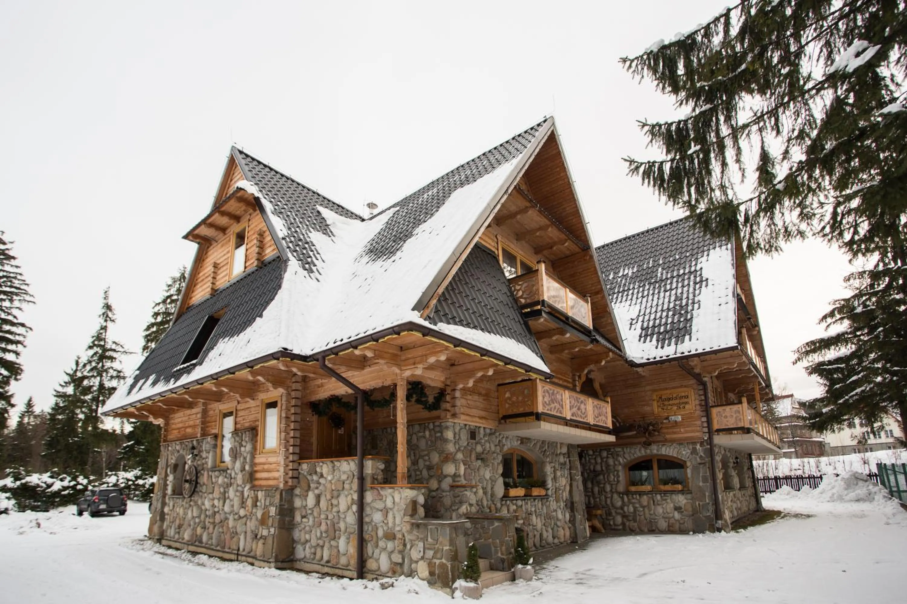 Facade/entrance in Willa Magdalena