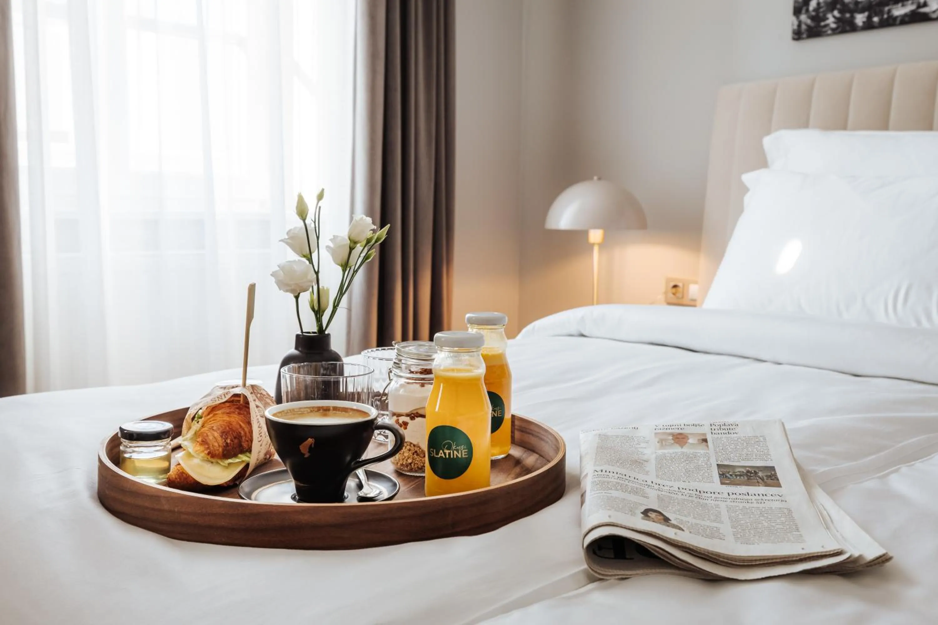 Bedroom, Bed in Hotel Slatina Superior