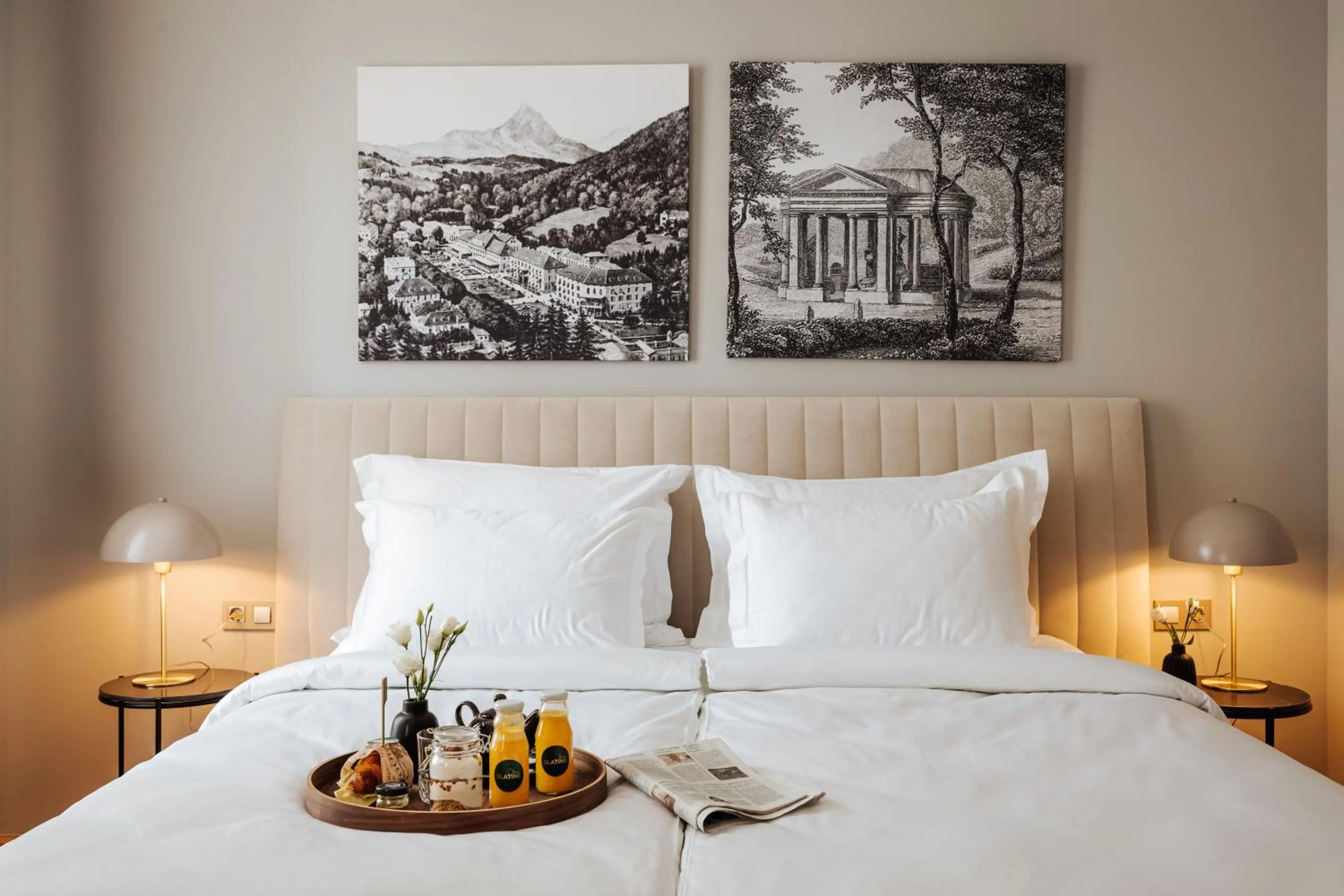 Bedroom, Bed in Hotel Slatina Superior