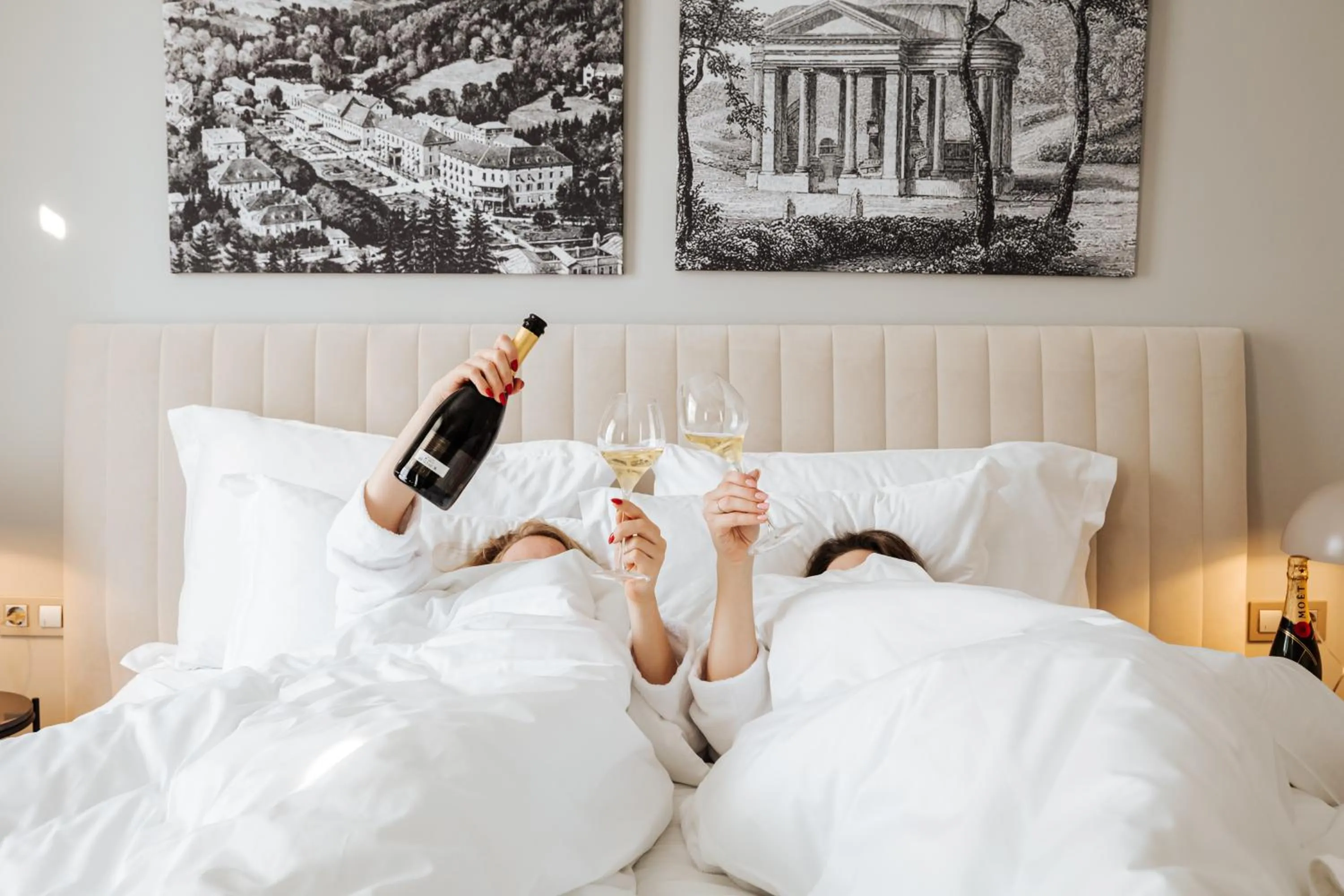 People, Bed in Hotel Slatina Superior