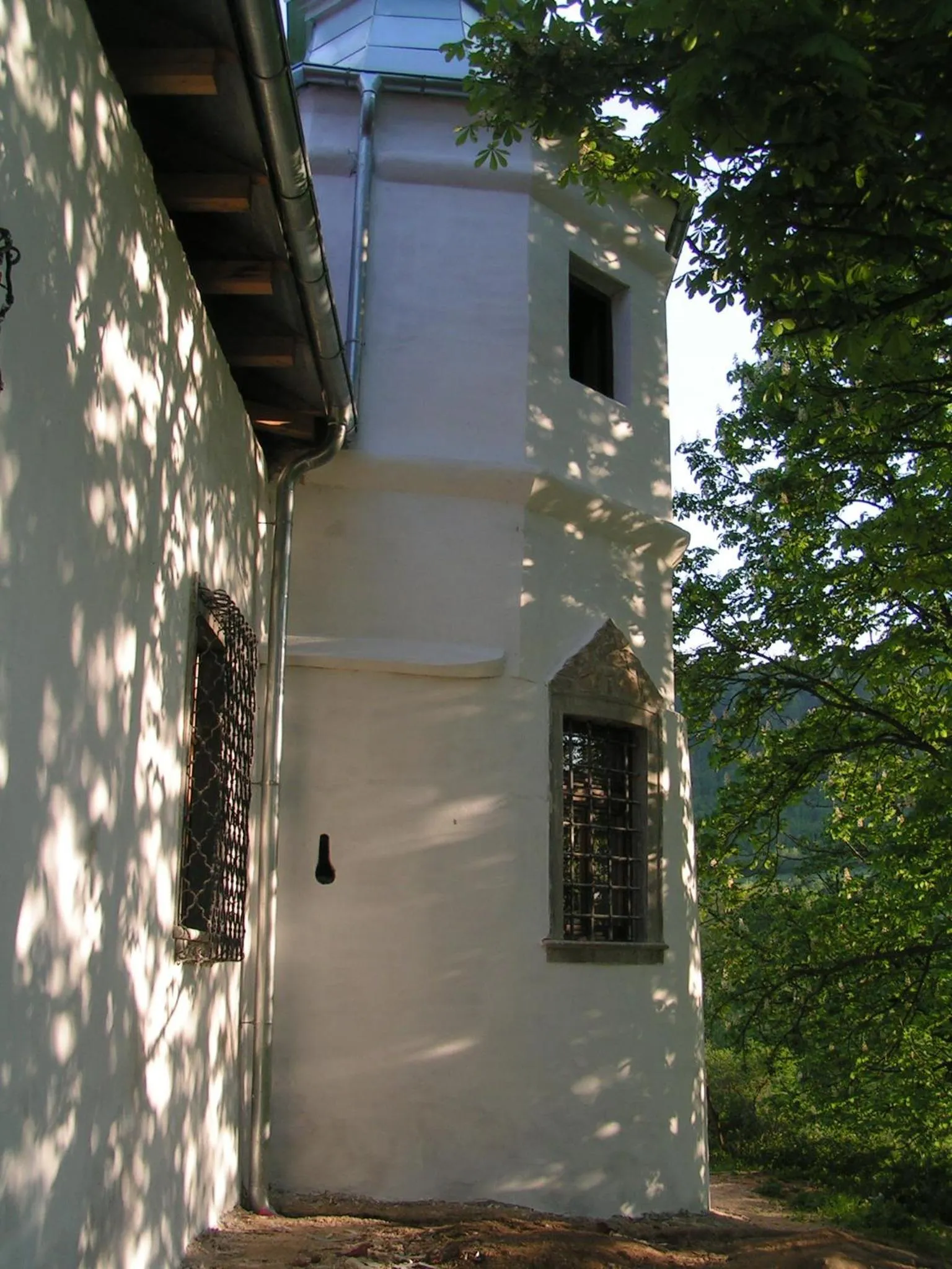 Garden view in Kaštieľ Biela Dáma a Čierny Rytier