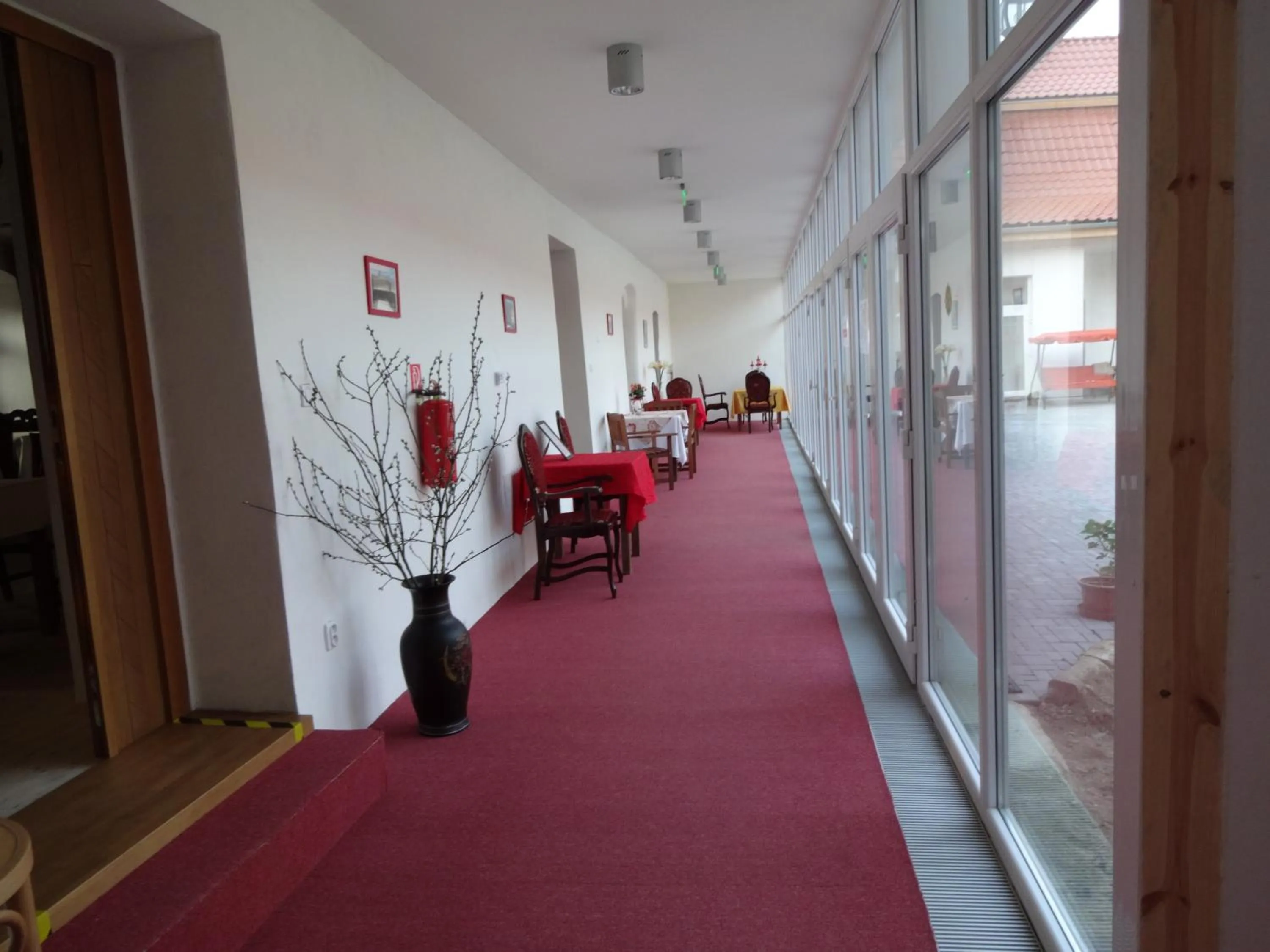 Patio in Kaštieľ Biela Dáma a Čierny Rytier