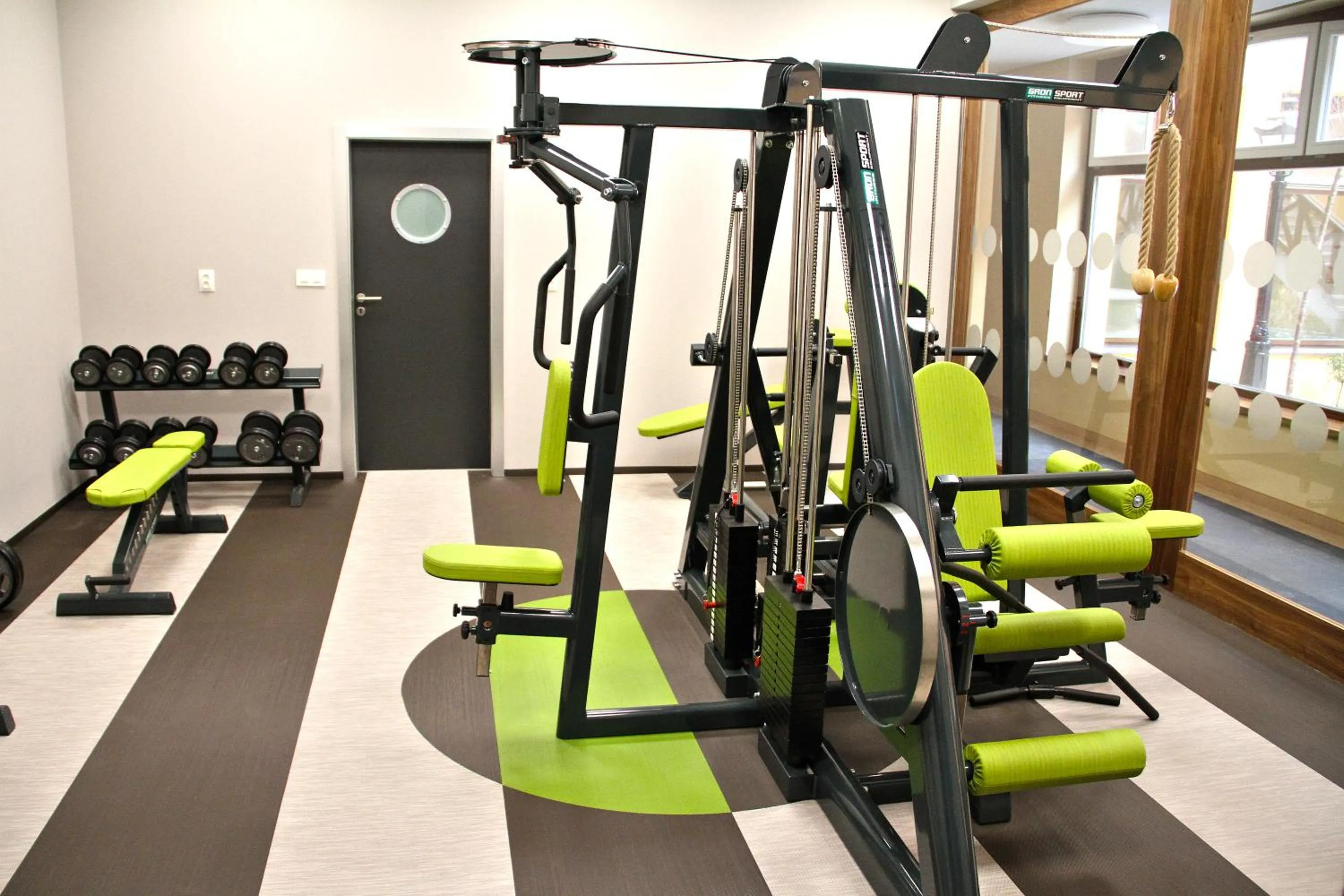 Fitness centre/facilities in Hotel Větruše