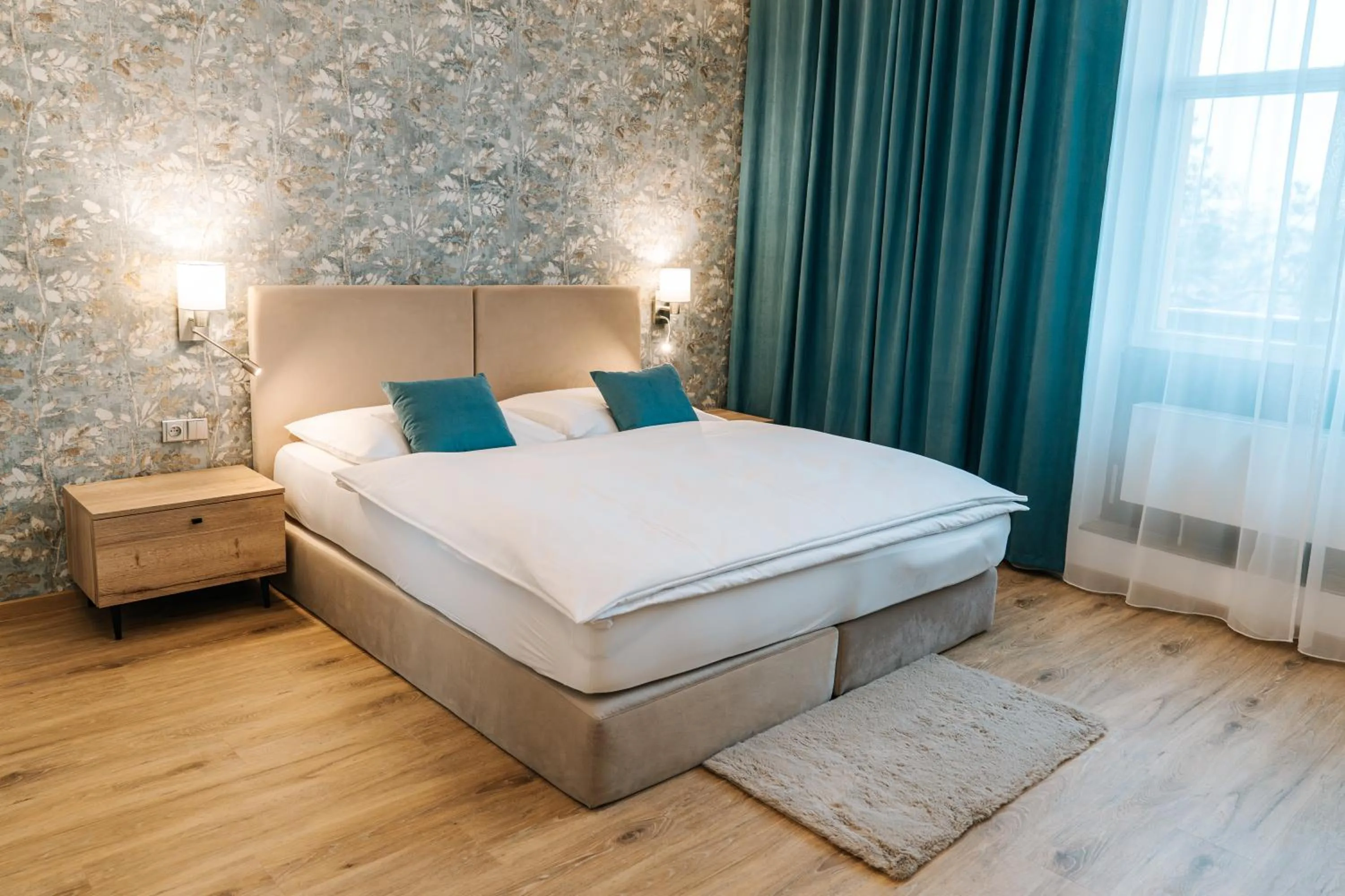 Bed in Hotel Větruše