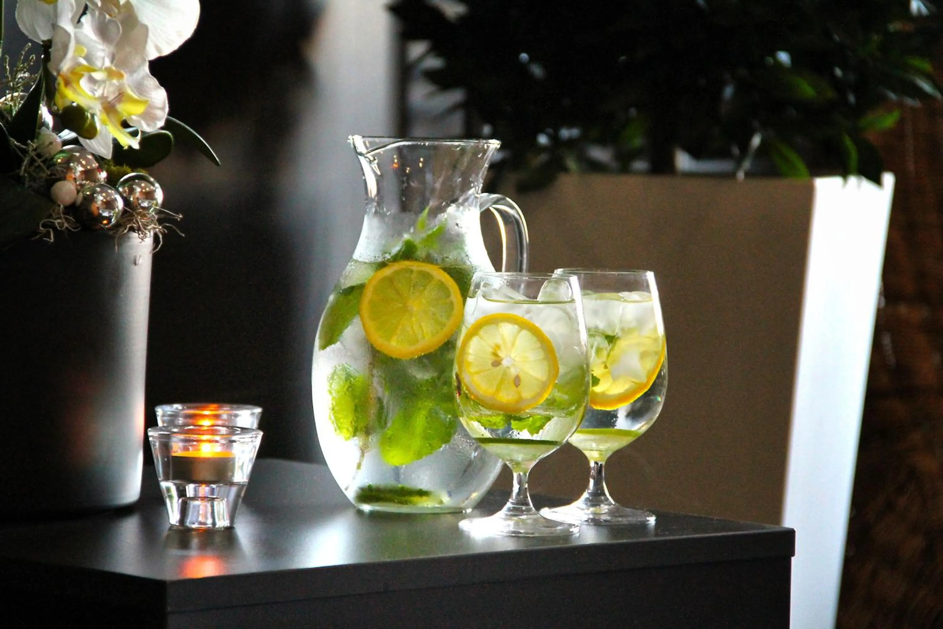 Non alcoholic drinks in Hotel Větruše