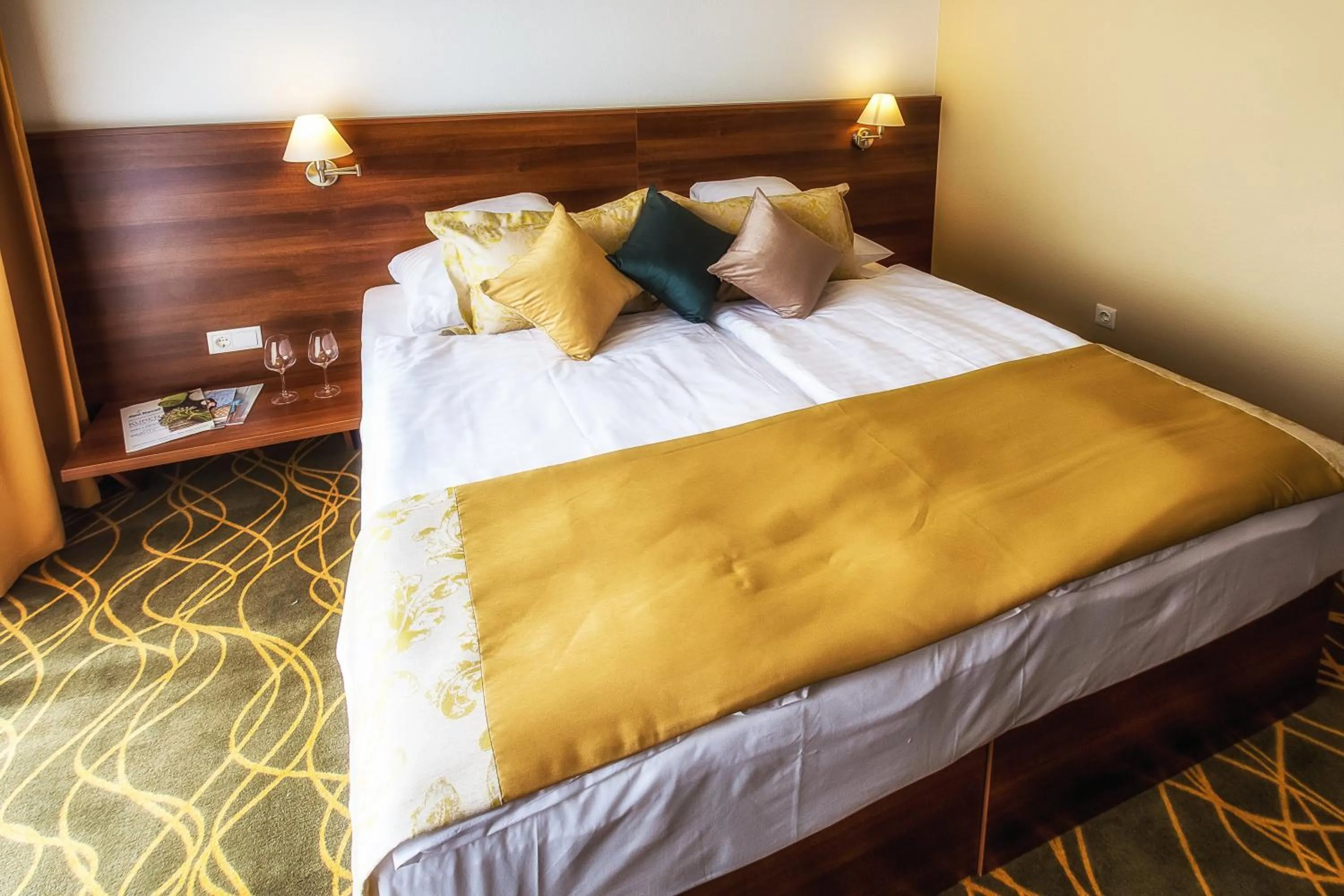 Bedroom, Bed in Bonvital Hotel Hévíz Superior Adults Only