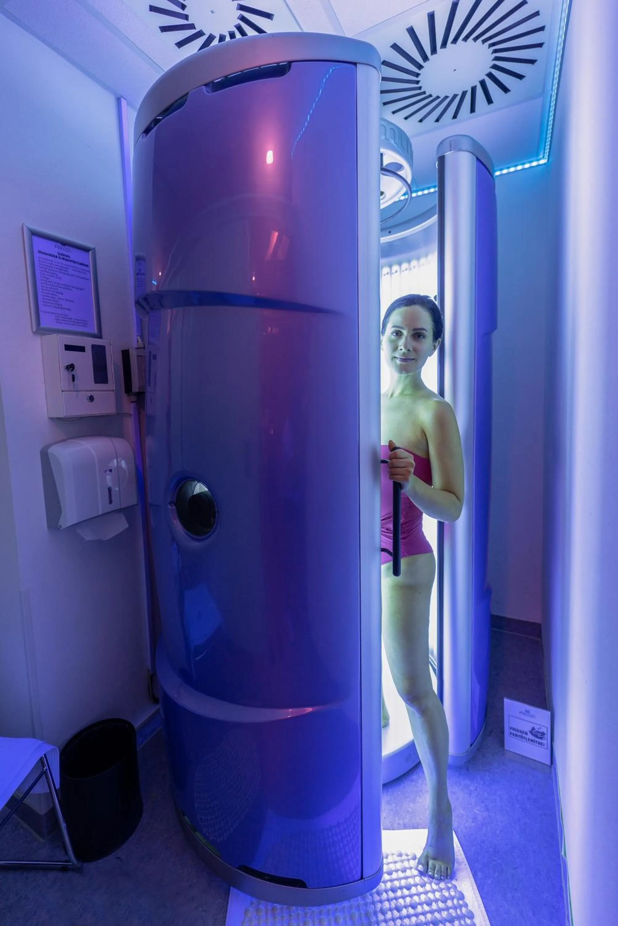 Solarium in Bonvital Hotel Hévíz Superior Adults Only