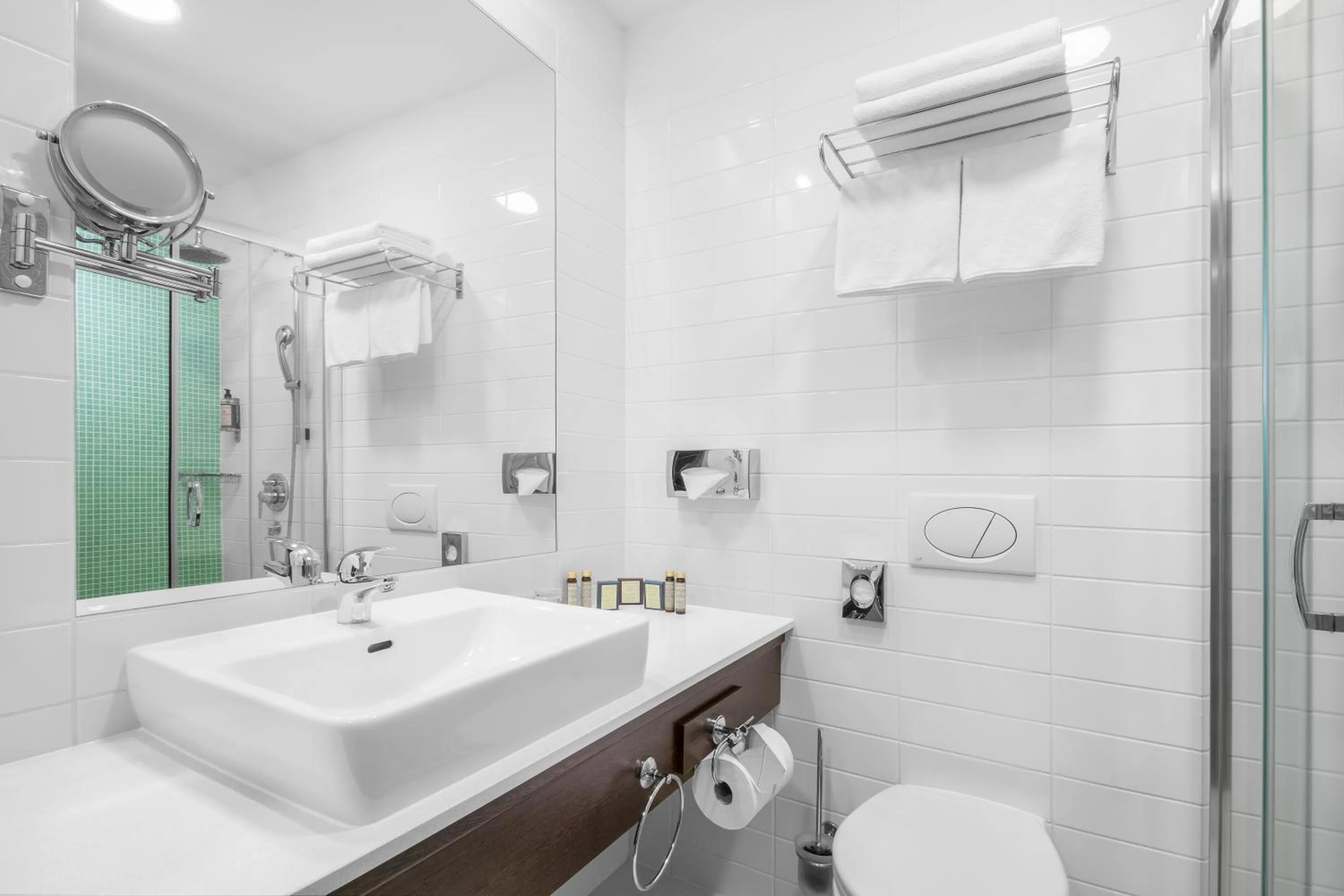 Bathroom in Bonvital Hotel Hévíz Superior Adults Only