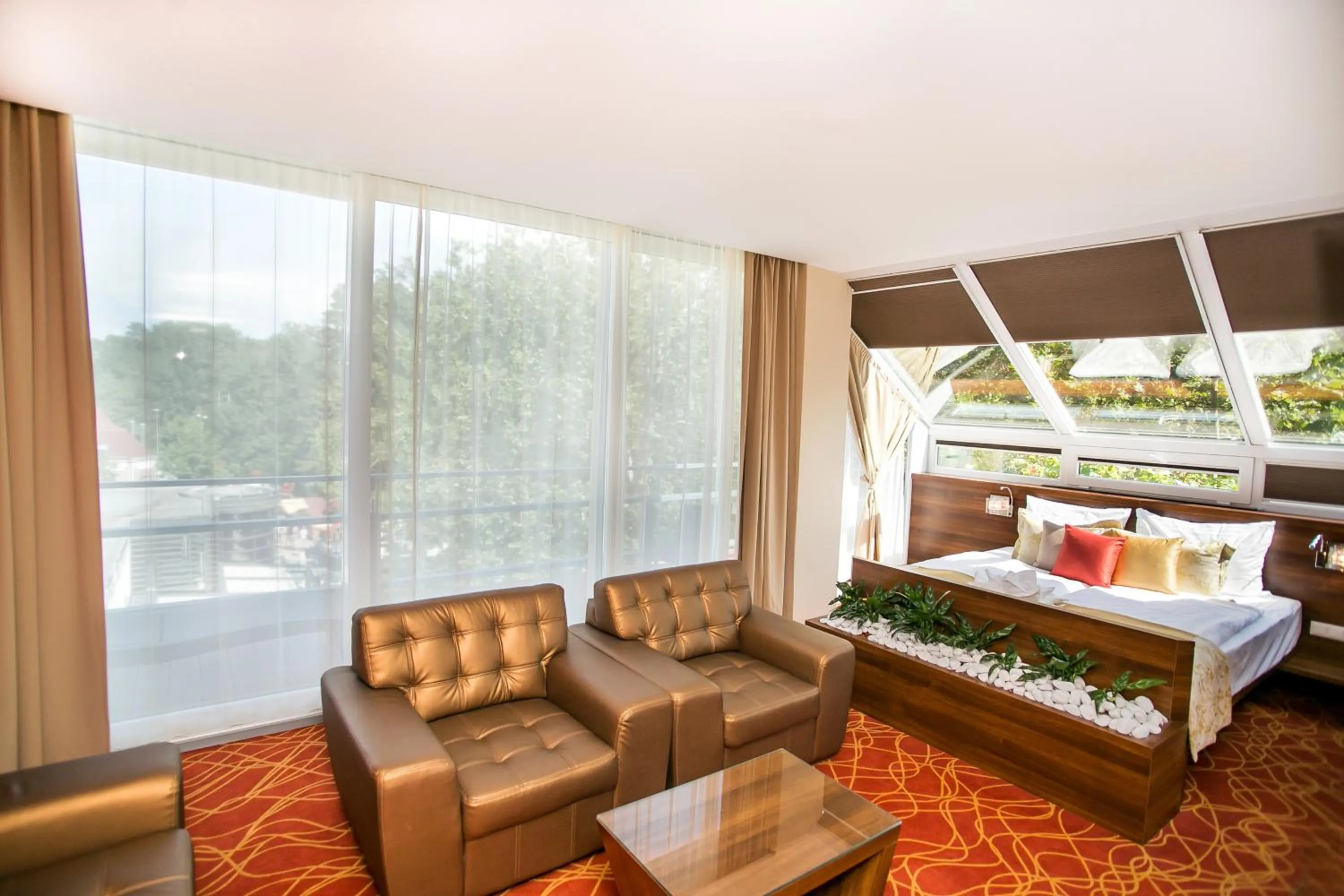 Photo of the whole room, Bed in Bonvital Hotel Hévíz Superior Adults Only