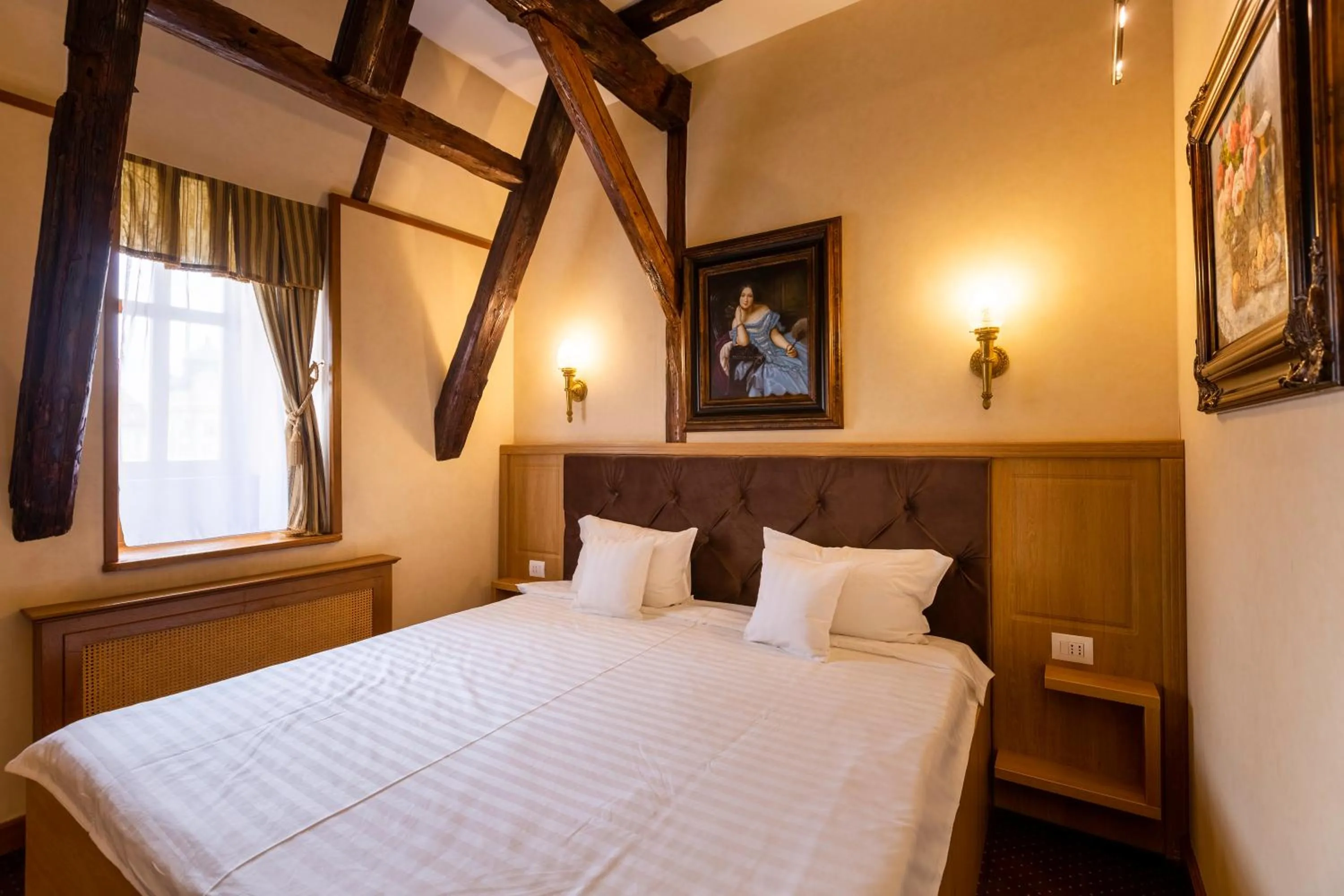 Bed in Hotel Am Ring