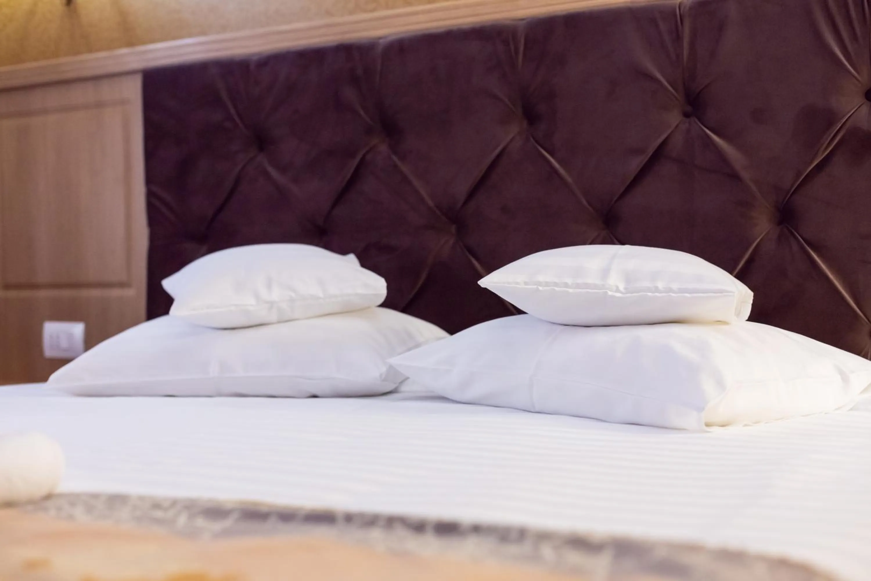 Bed in Hotel Am Ring