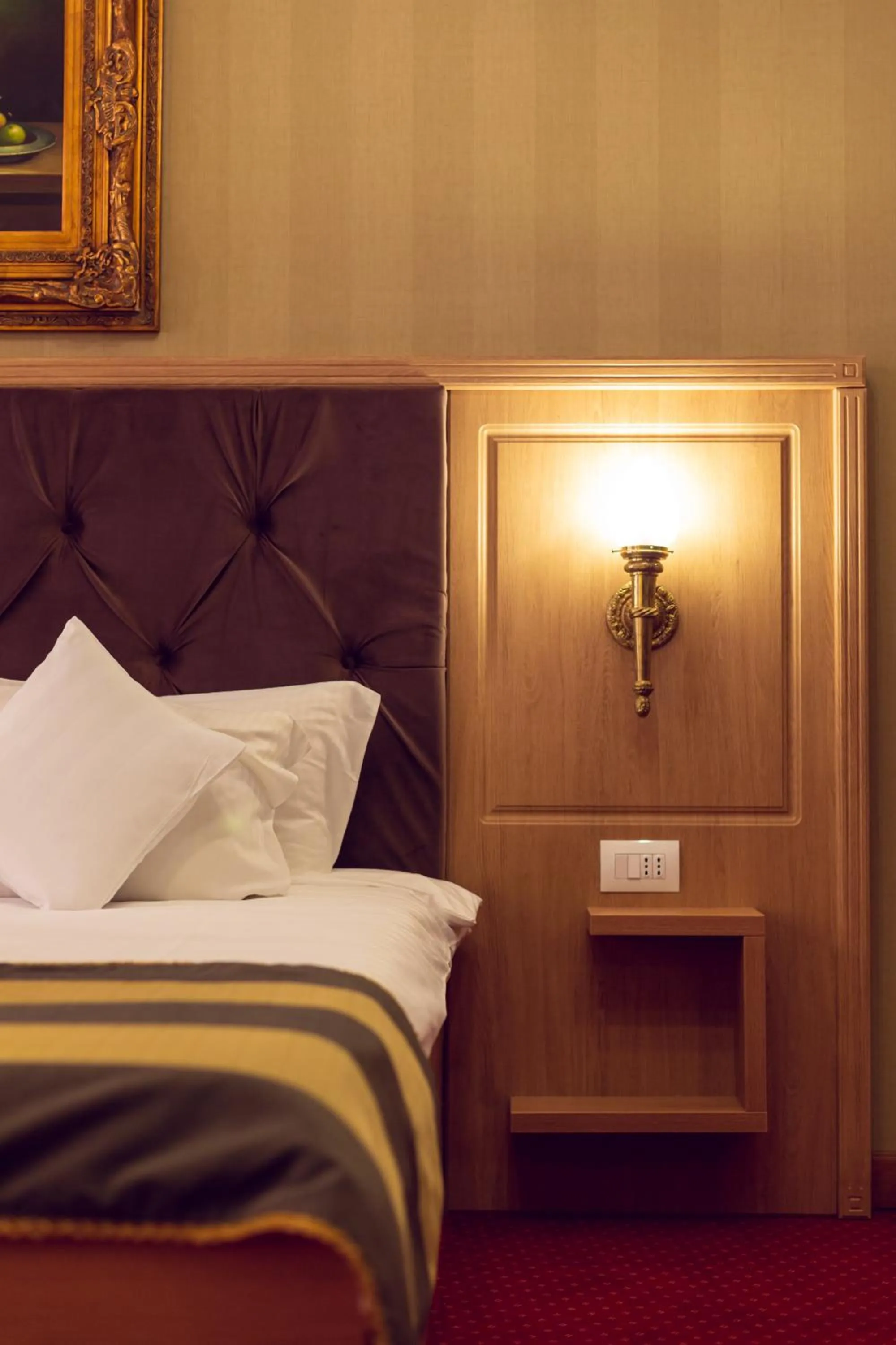 Bed in Hotel Am Ring