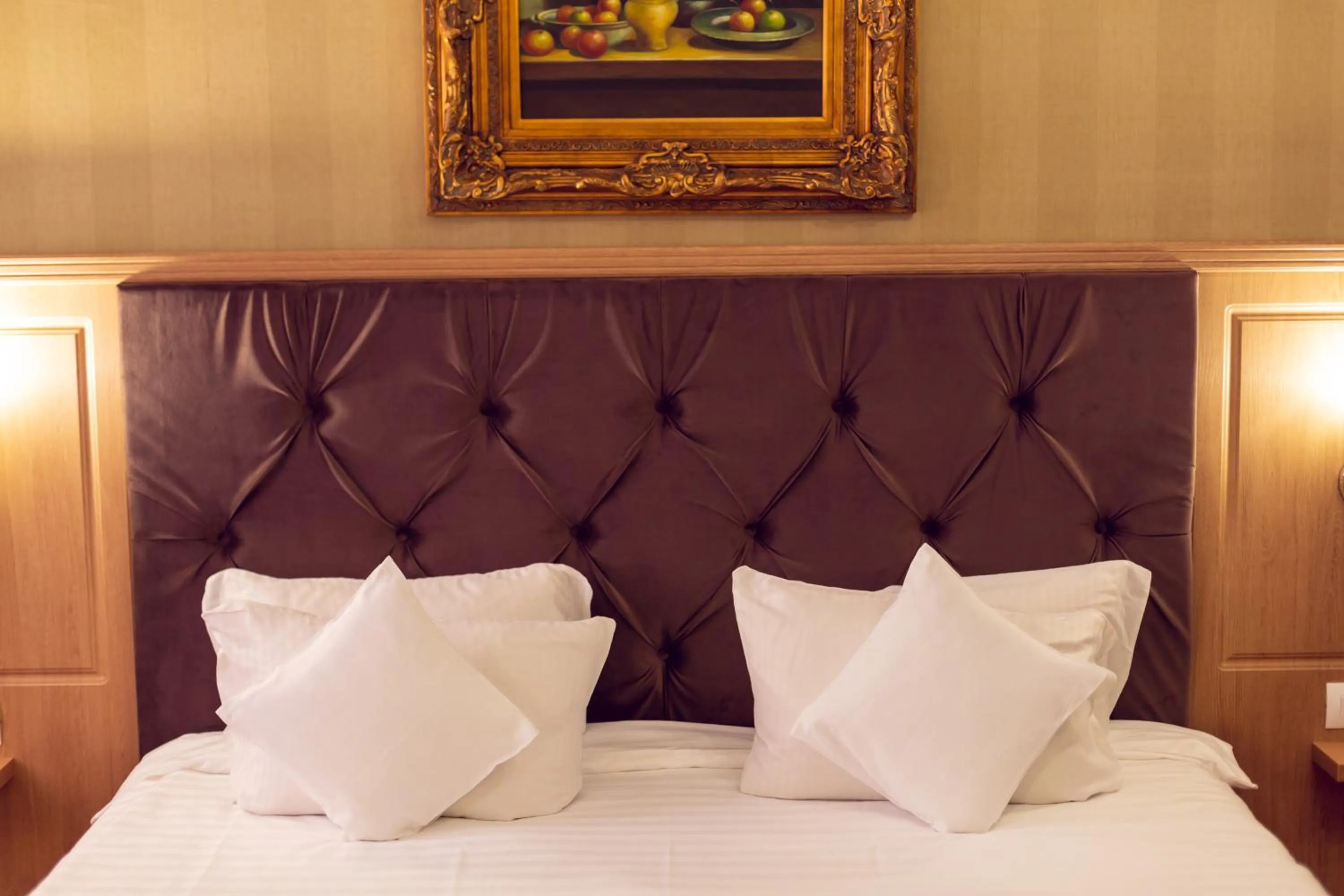 Bed in Hotel Am Ring