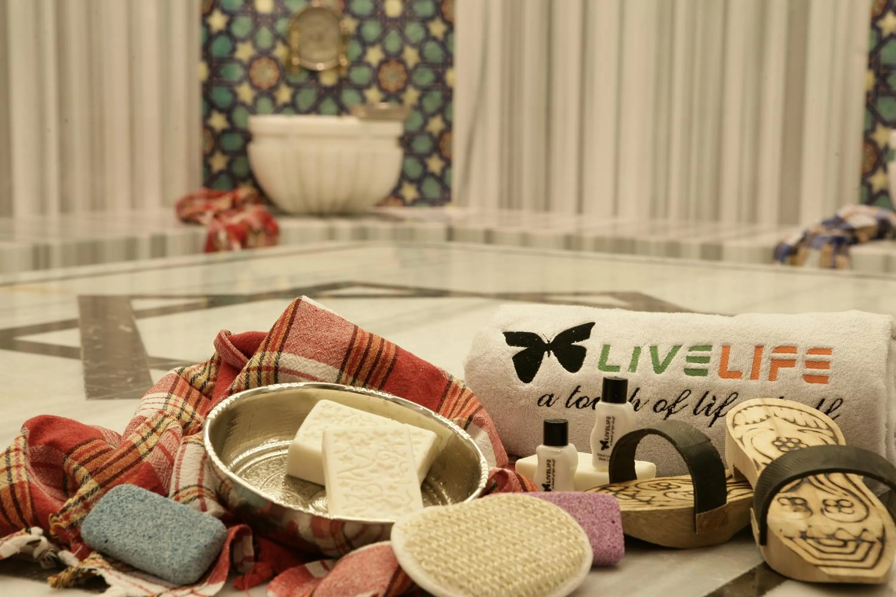 Steam room in RYS Hotel