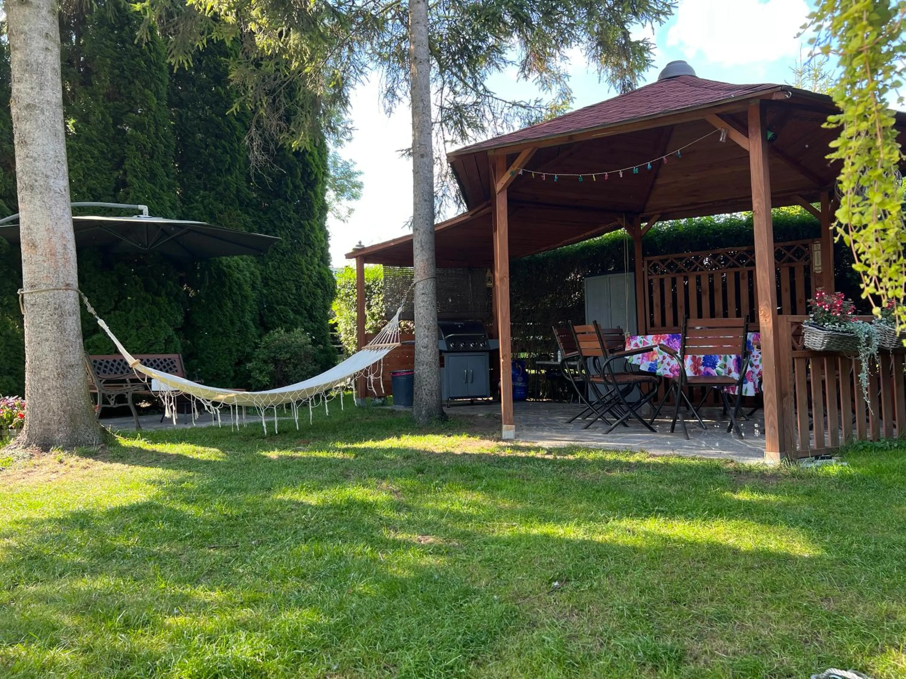 BBQ facilities in Motel Orzeł