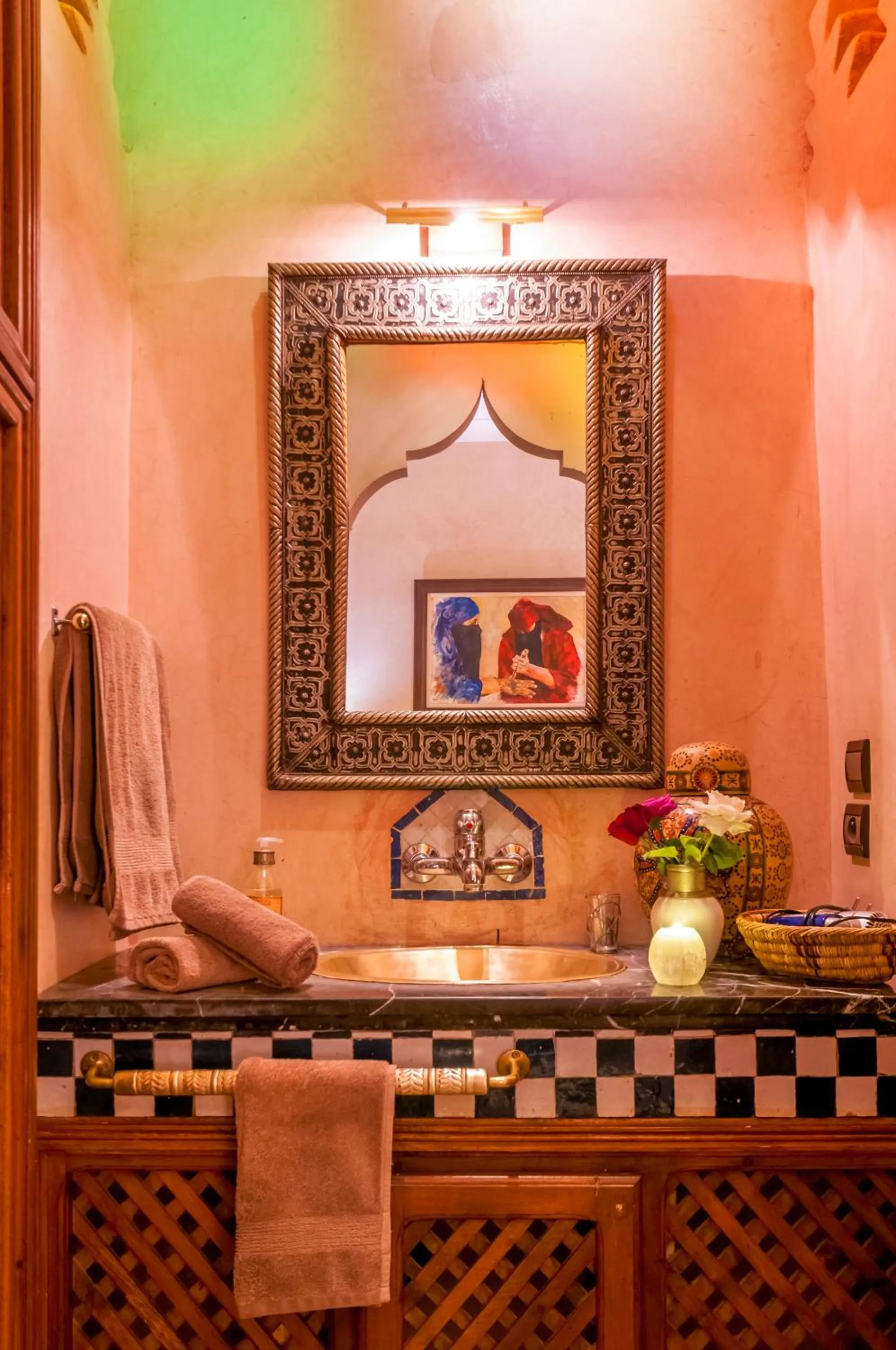 Shower in Riad Eden