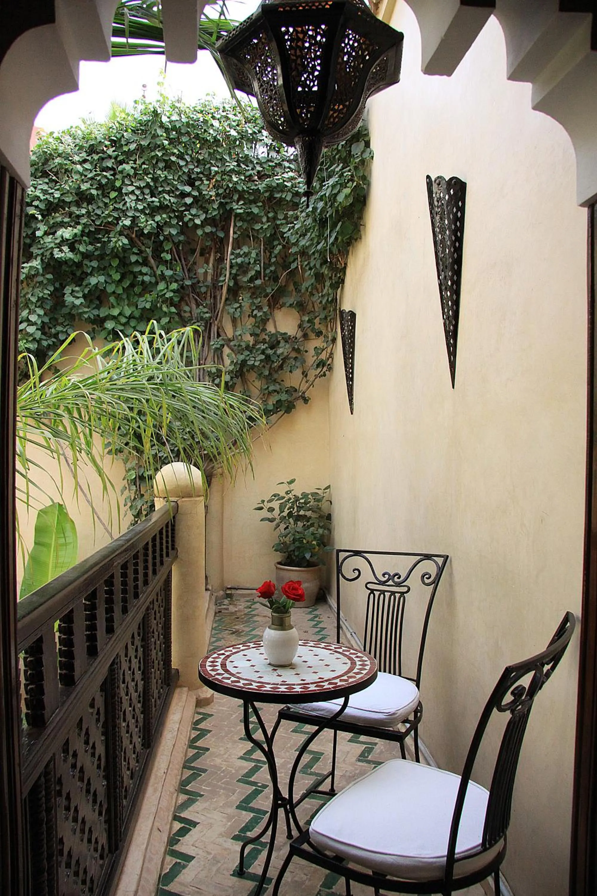 Balcony/Terrace in Riad Eden