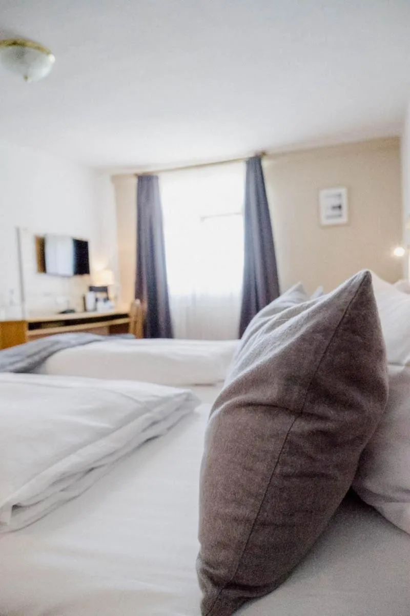 Bed in Bodensee Hotel Sternen