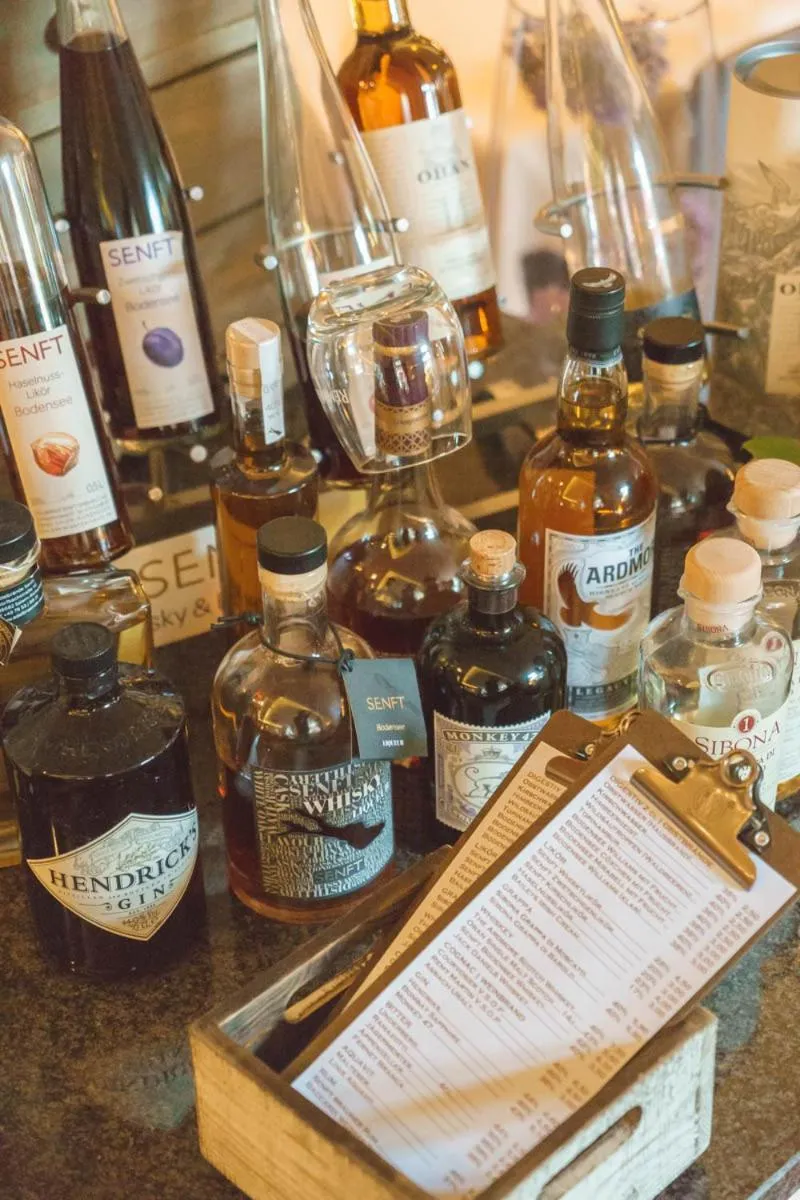 Alcoholic drinks in Bodensee Hotel Sternen