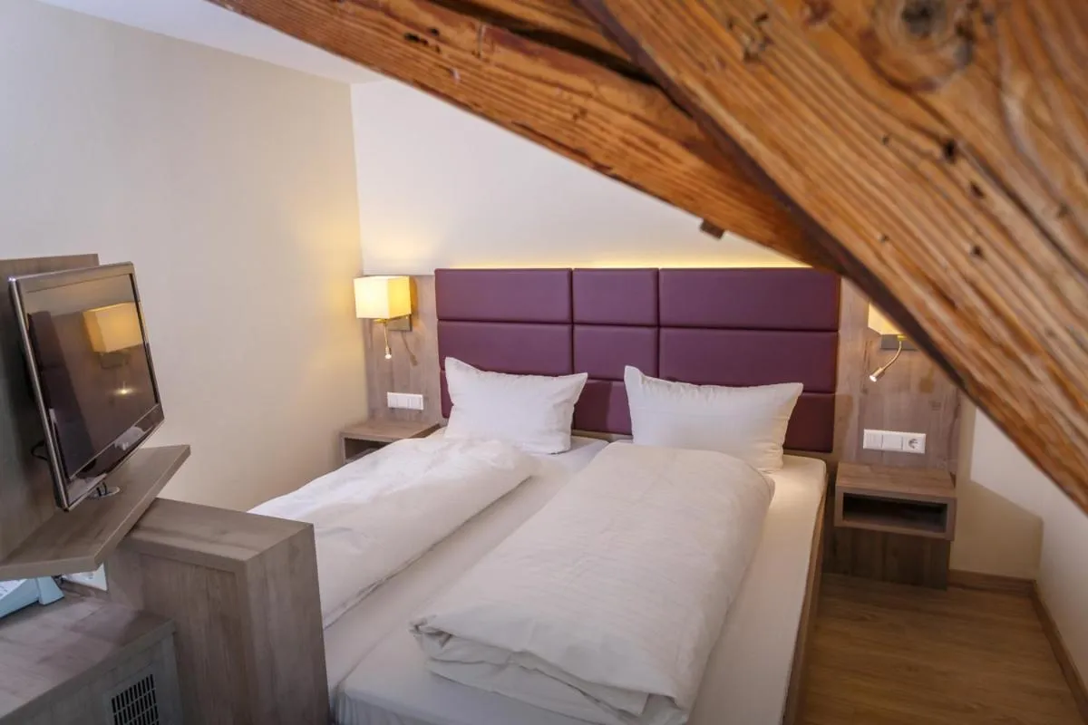 Bed in Bodensee Hotel Sternen