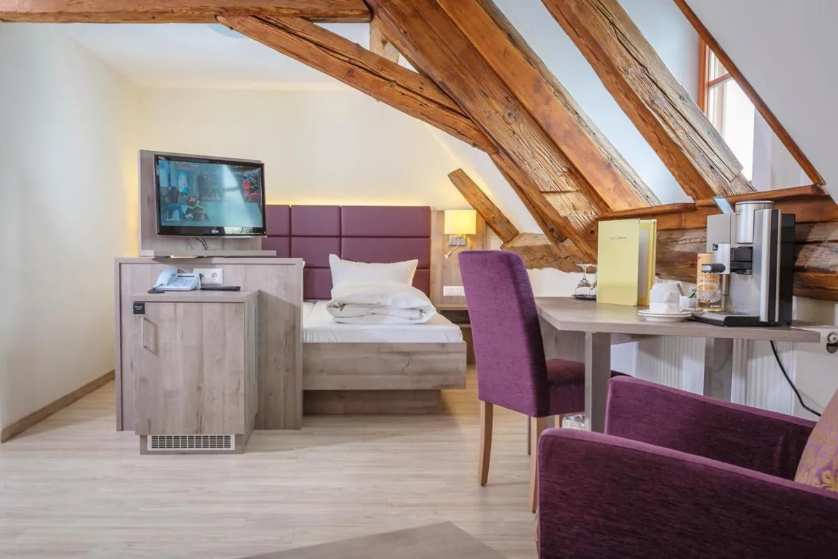 Bed in Bodensee Hotel Sternen