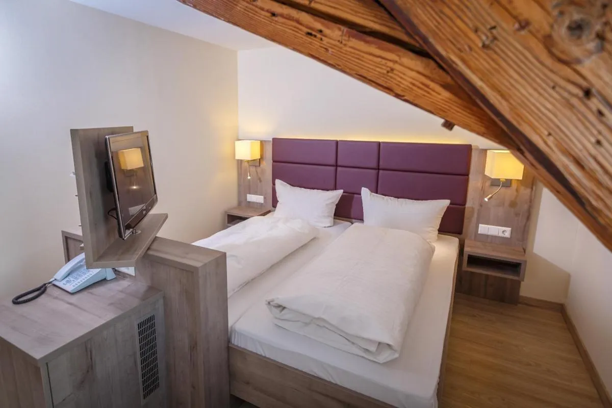 Bed in Bodensee Hotel Sternen