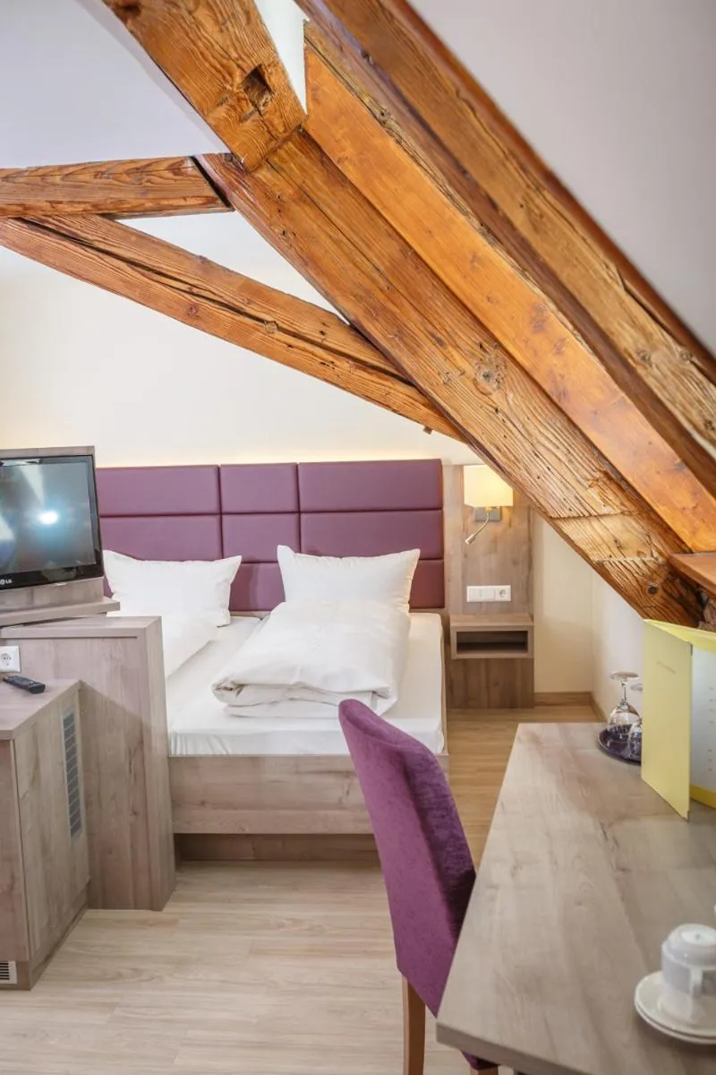 Bed in Bodensee Hotel Sternen