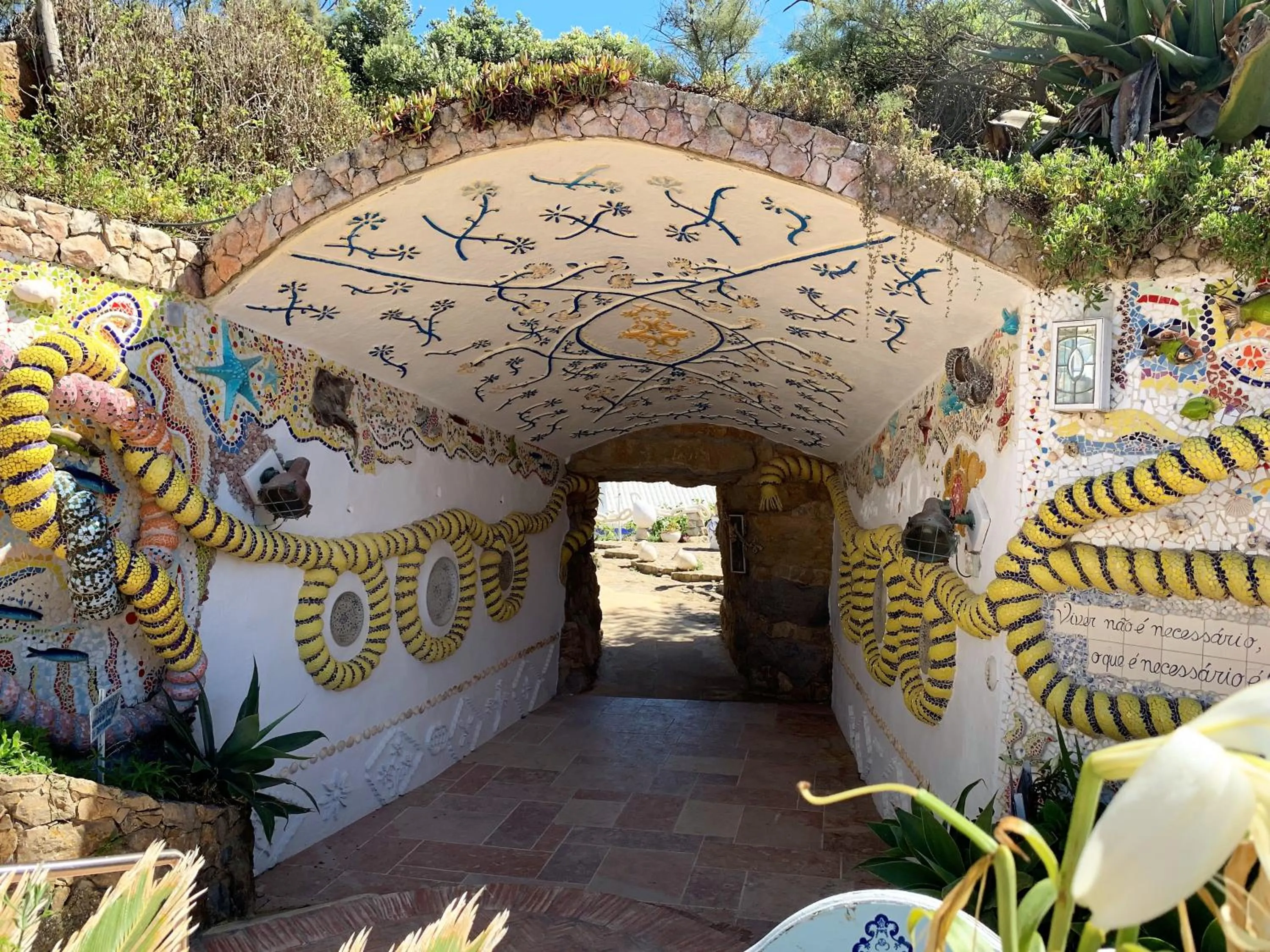 Decorative detail in Villa Ana Margarida Beach