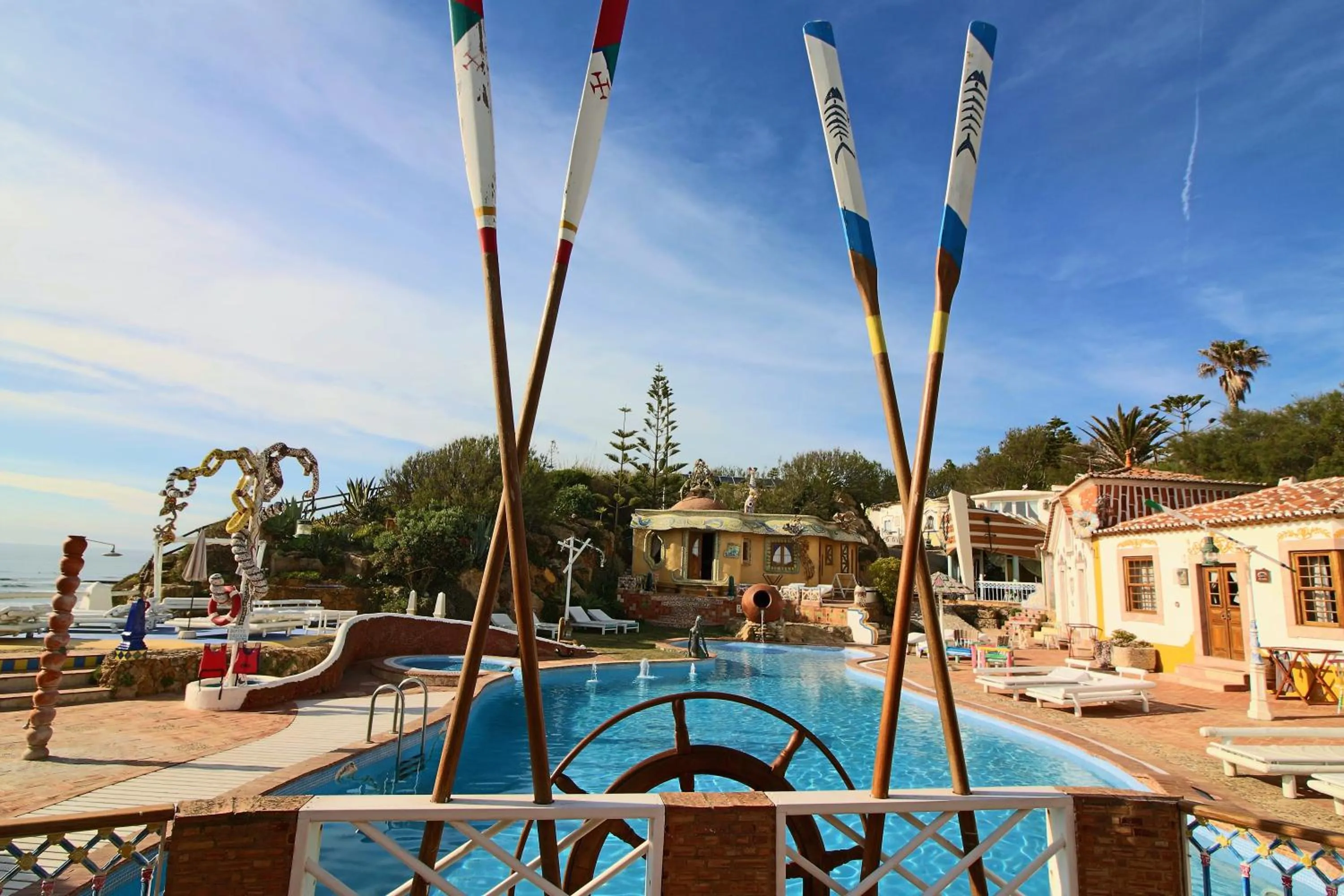 Swimming pool in Villa Ana Margarida Beach