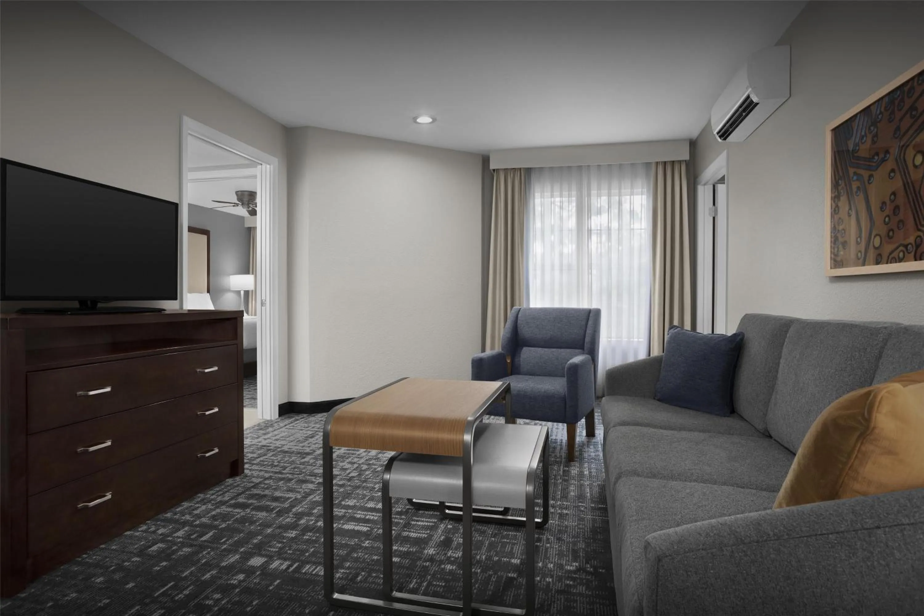 Living room in Homewood Suites by Hilton San Jose Airport-Silicon Valley
