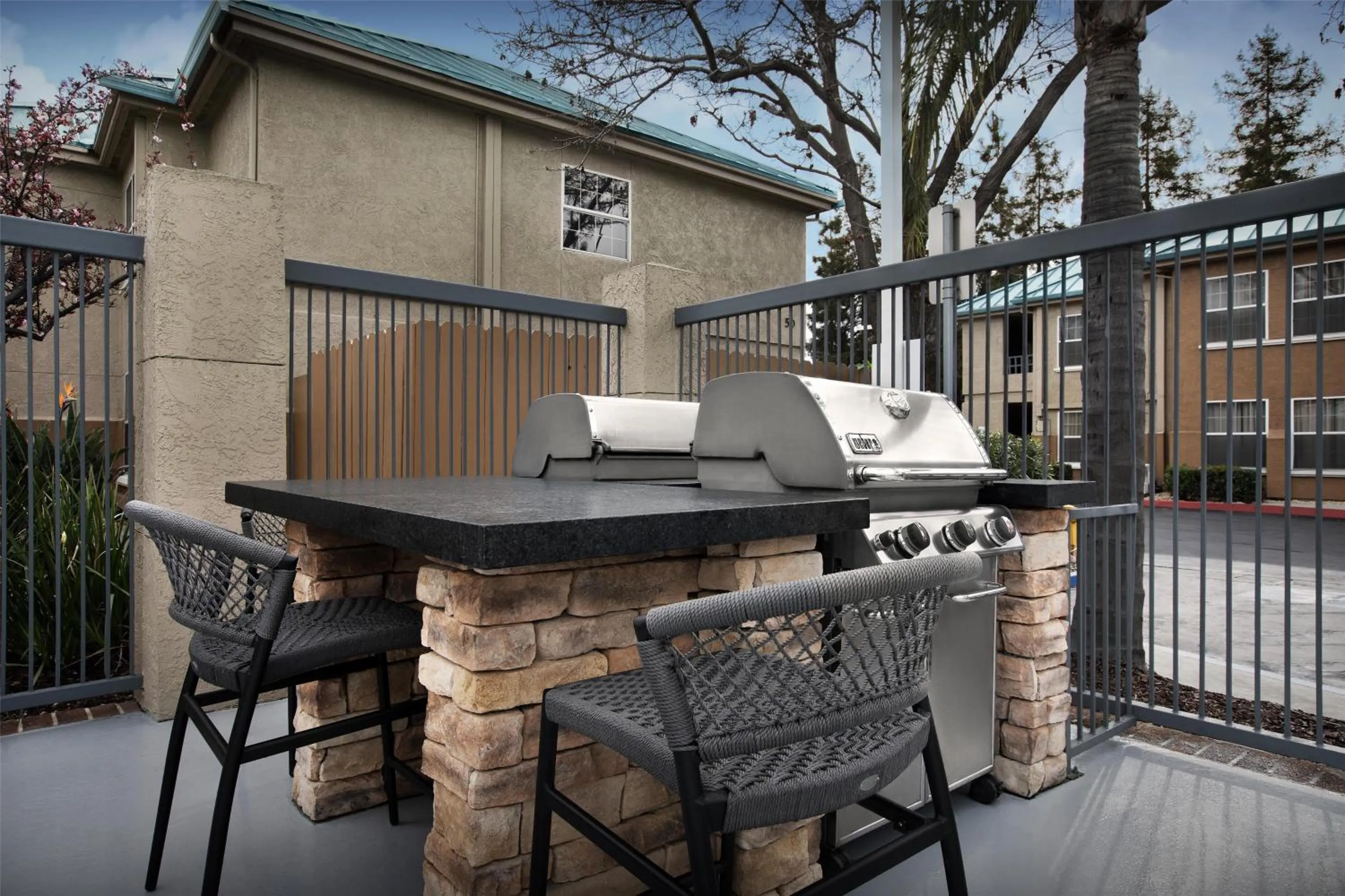 Patio in Homewood Suites by Hilton San Jose Airport-Silicon Valley