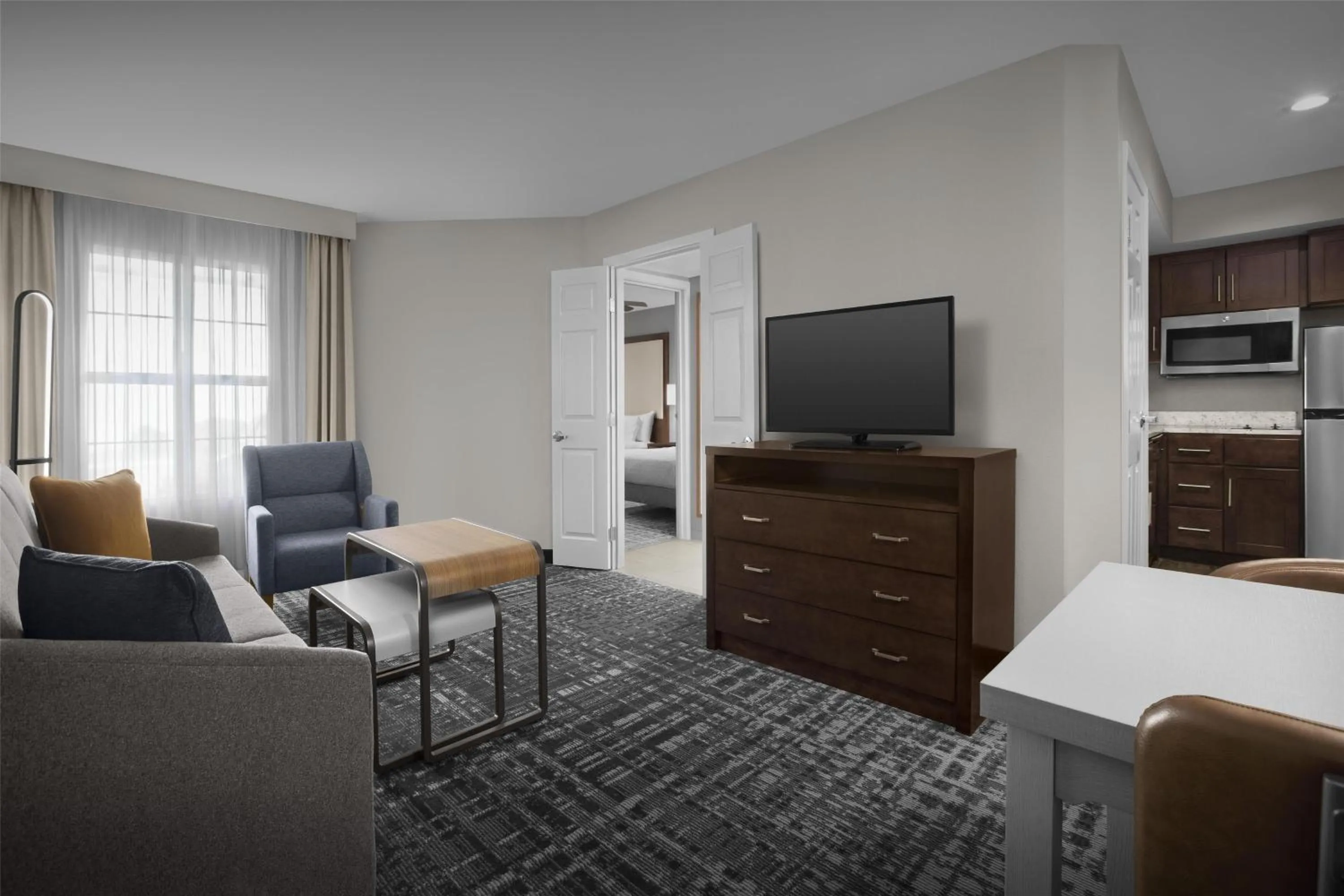 Living room in Homewood Suites by Hilton San Jose Airport-Silicon Valley