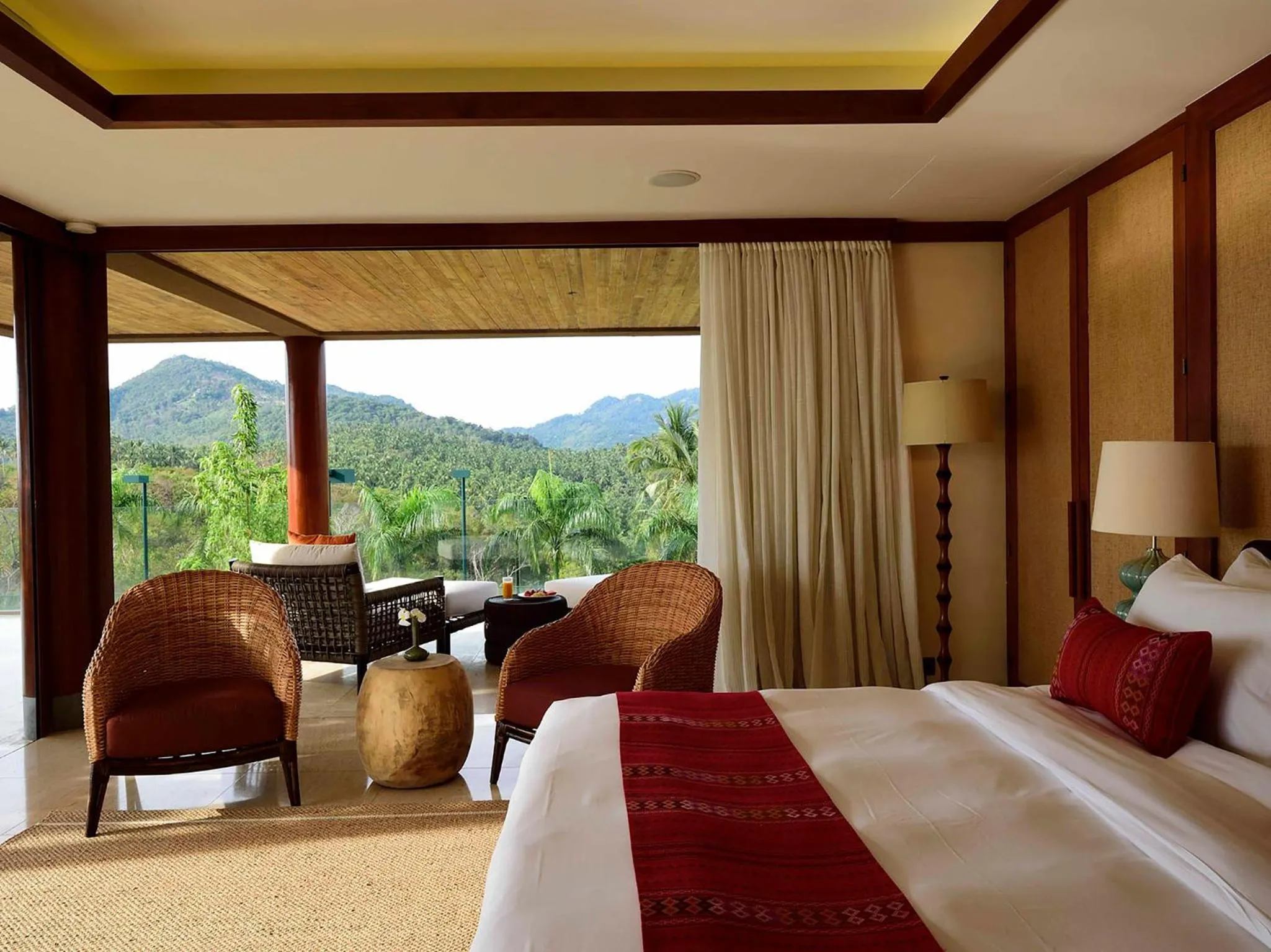 Bed in Panacea Retreat