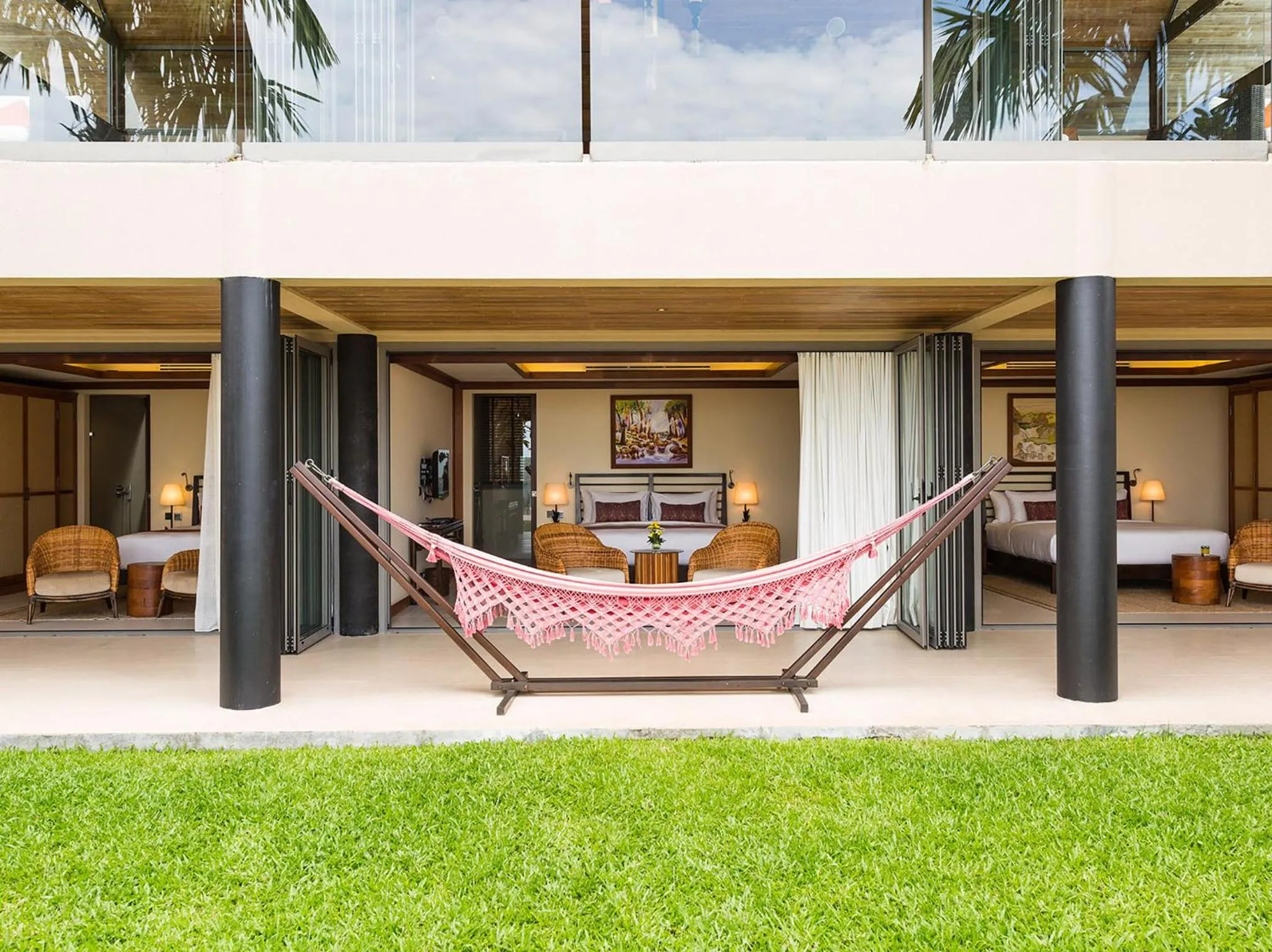 Bed in Panacea Retreat