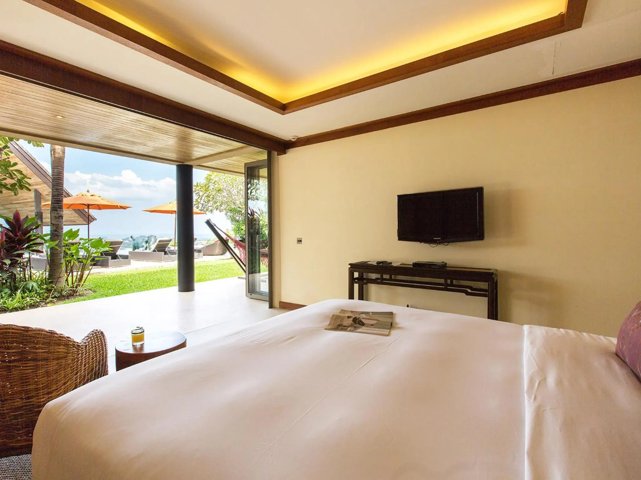 Bed in Panacea Retreat