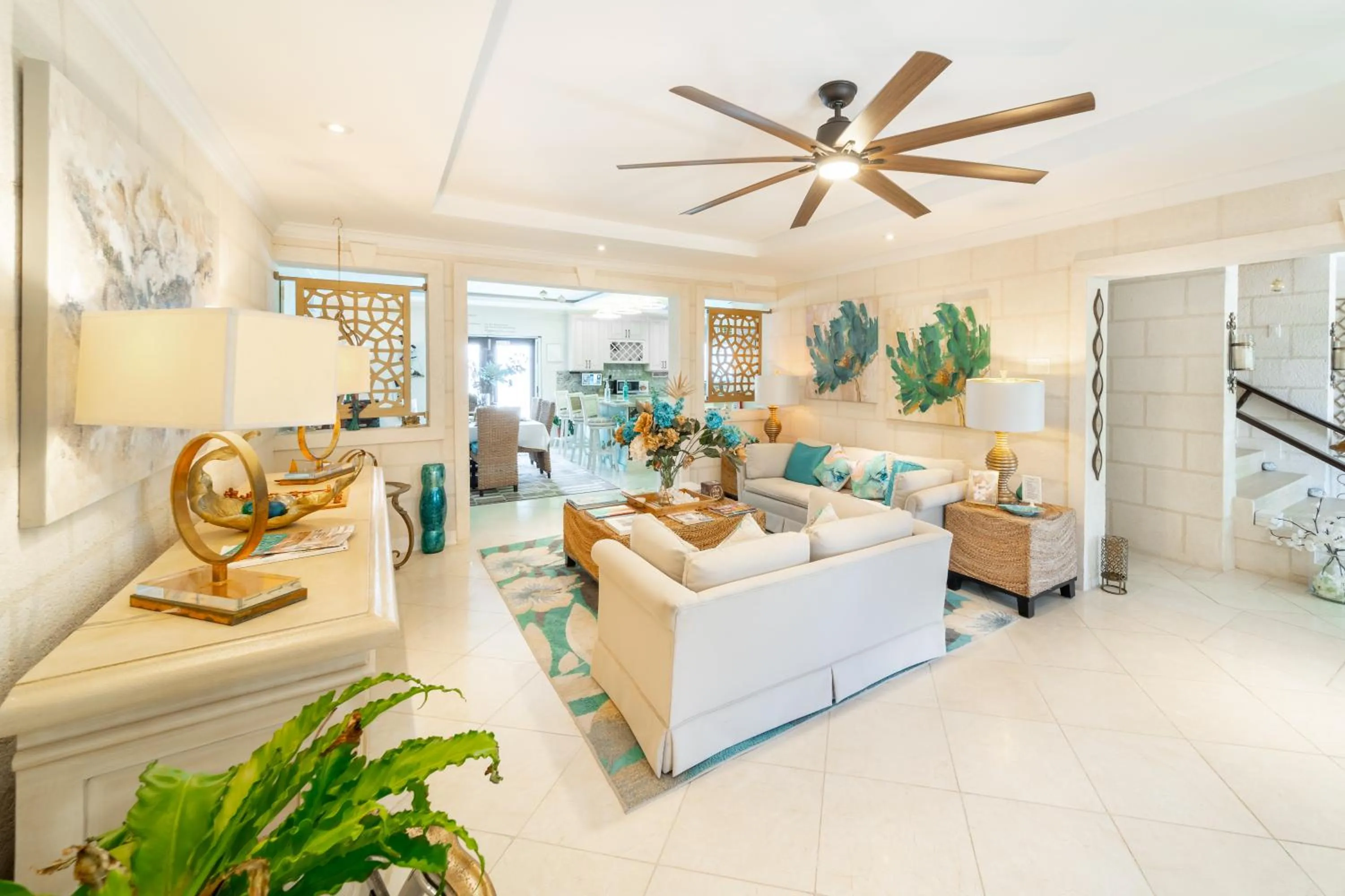 Living room in Hidden Gem Barbados