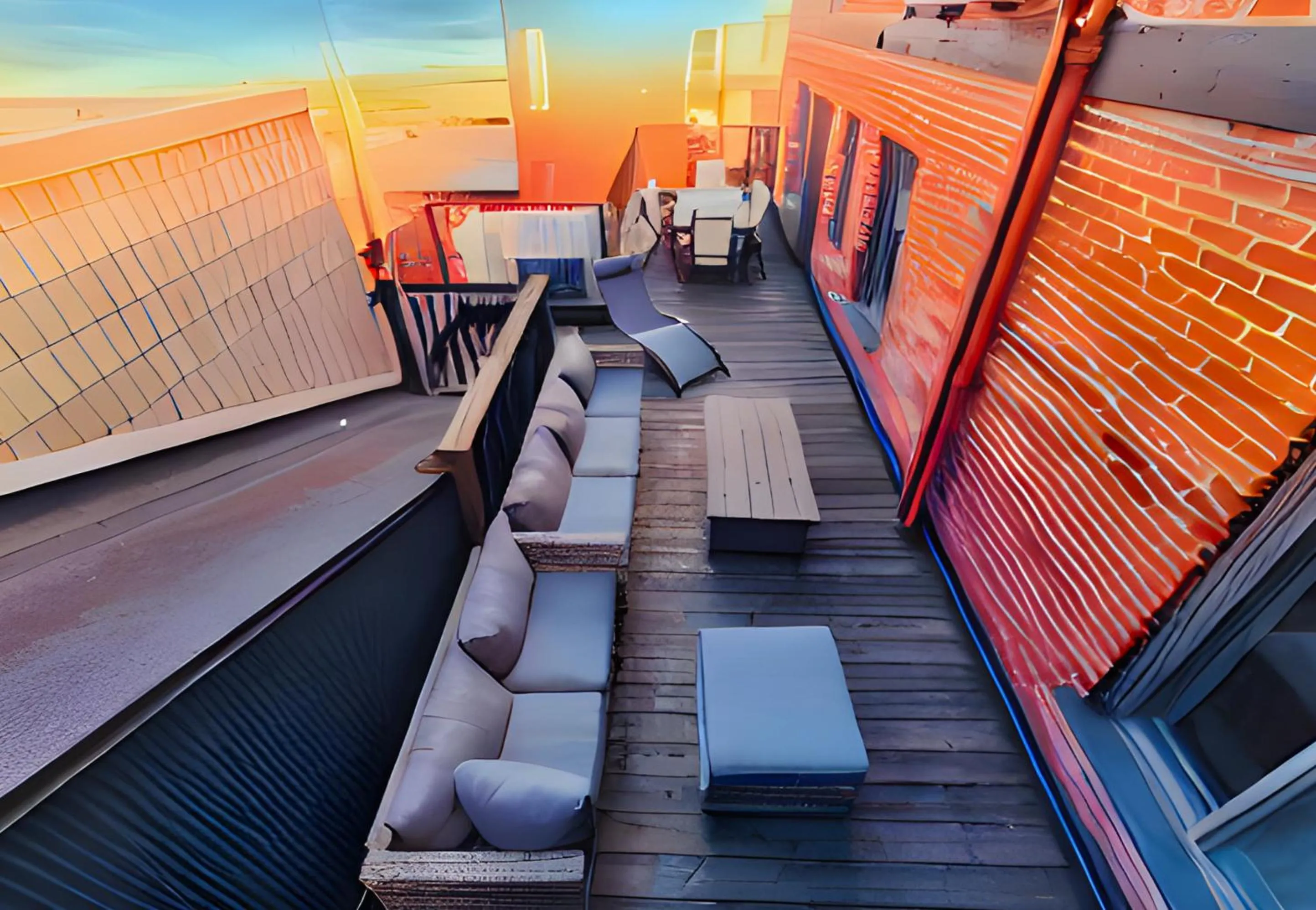 Patio in LiV MTL Soho