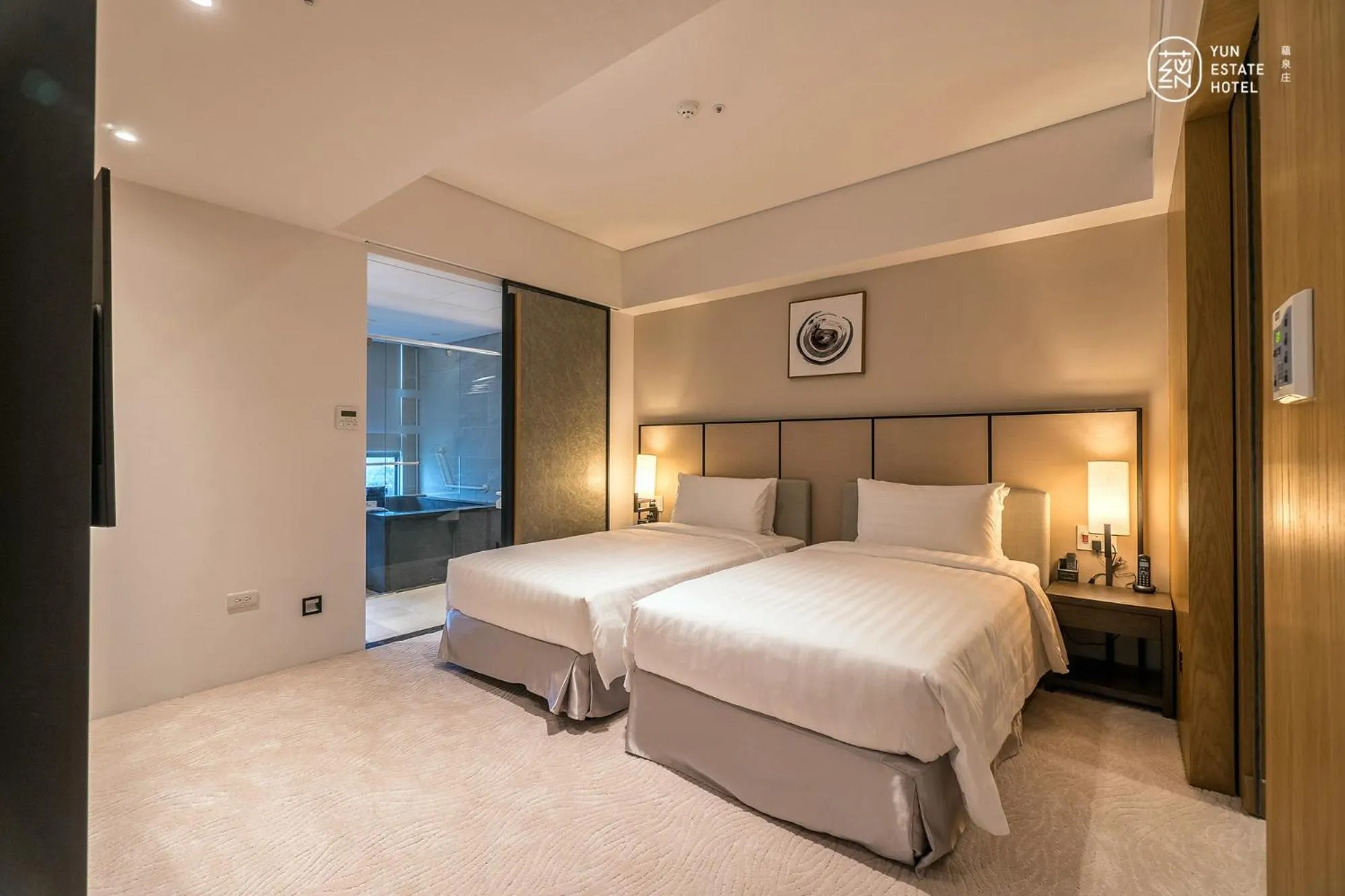 Bed in Yun Estate Hotel