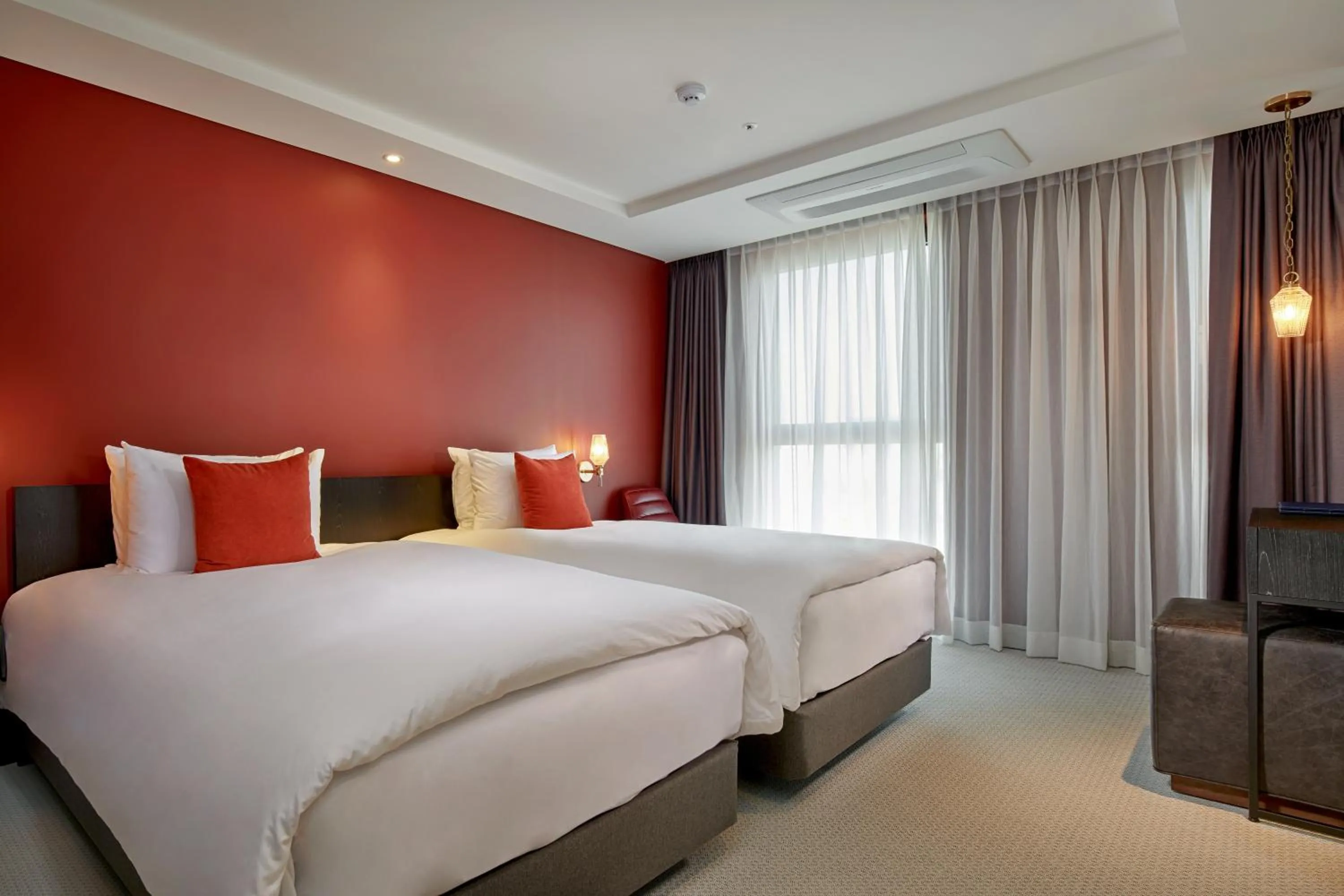 Bed in Maxx Jeju, a member of H Rewards