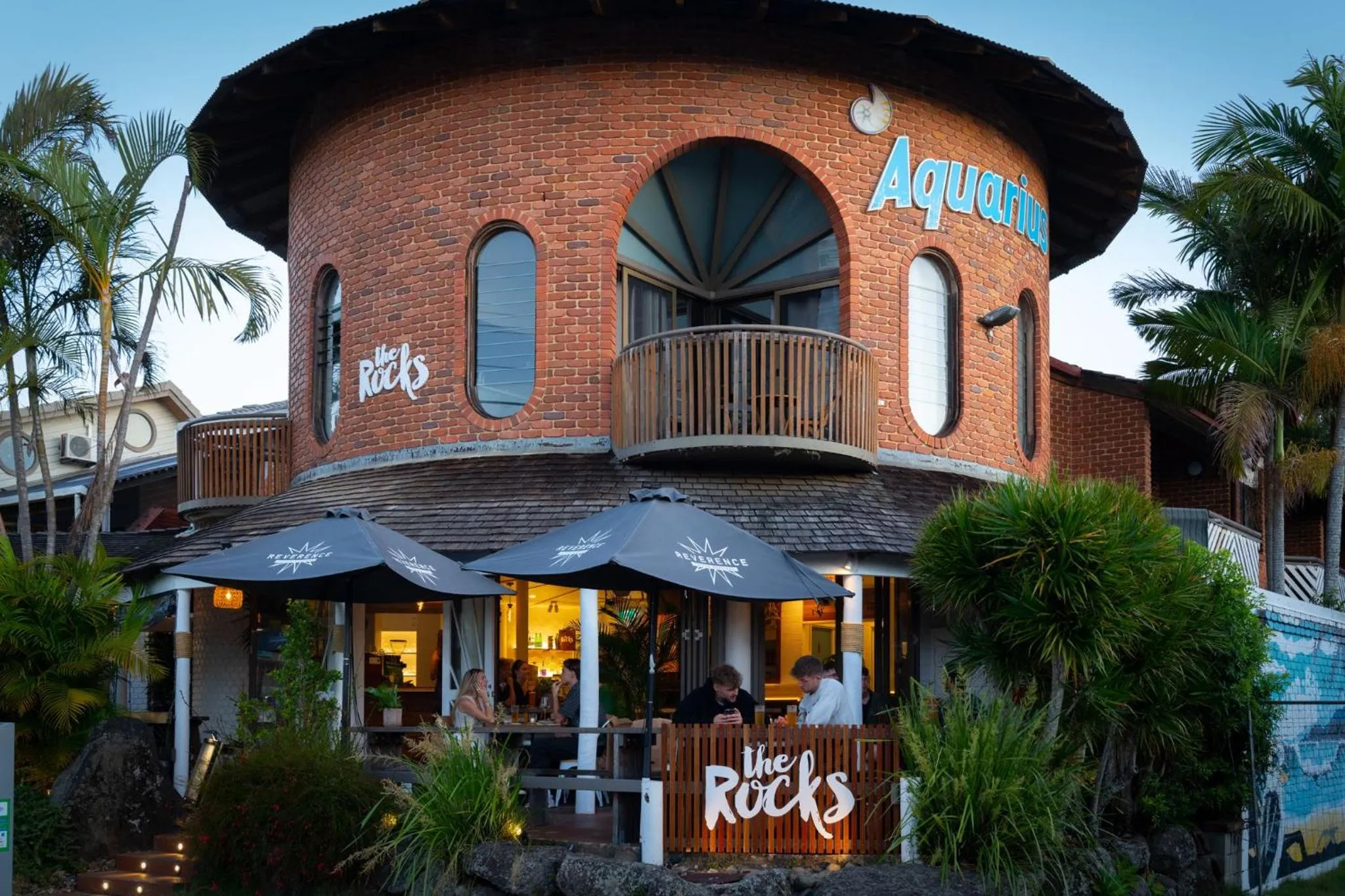 Restaurant/places to eat in Aquarius Backpackers Resort