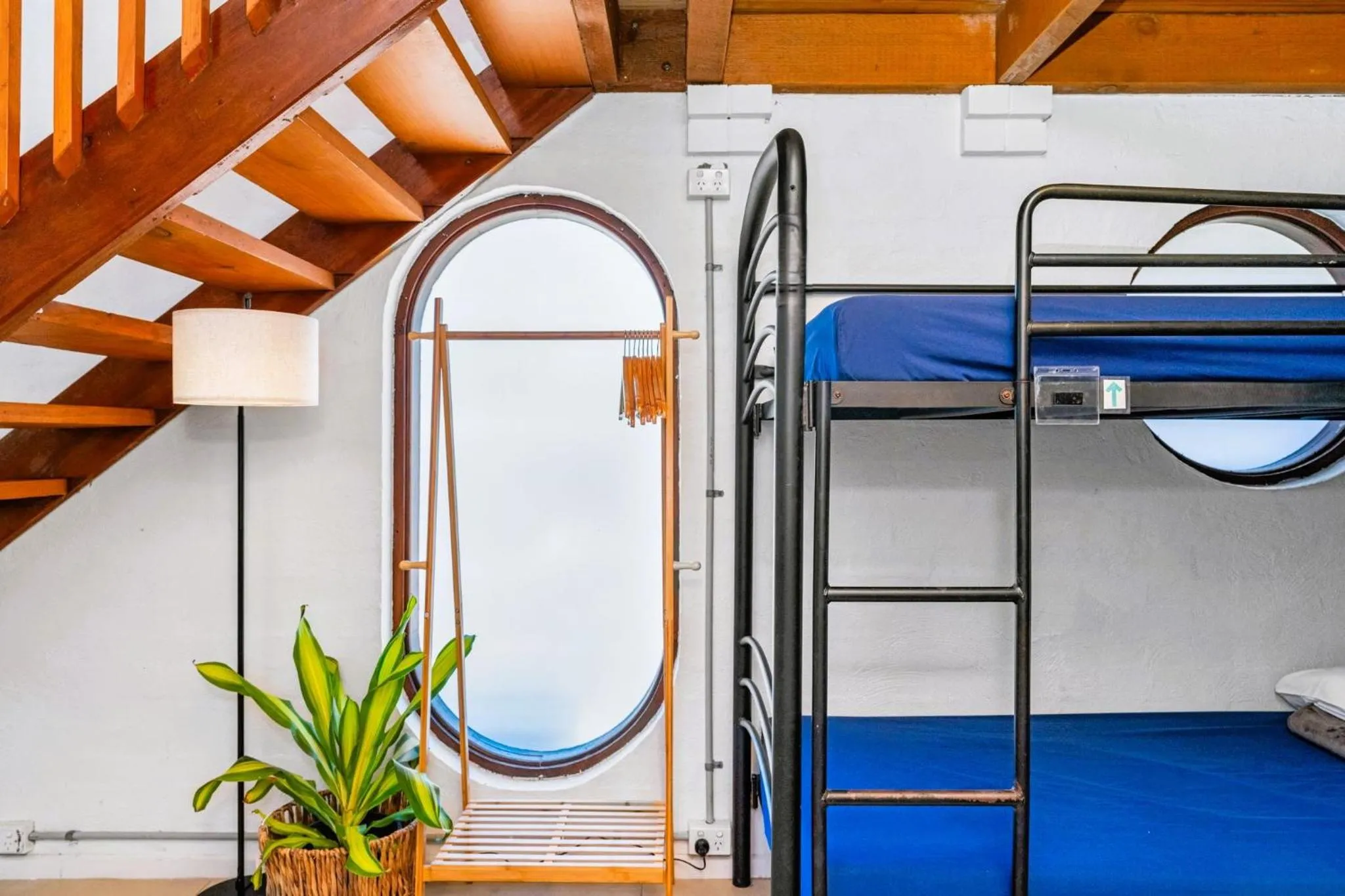 bunk bed in Aquarius Backpackers Resort