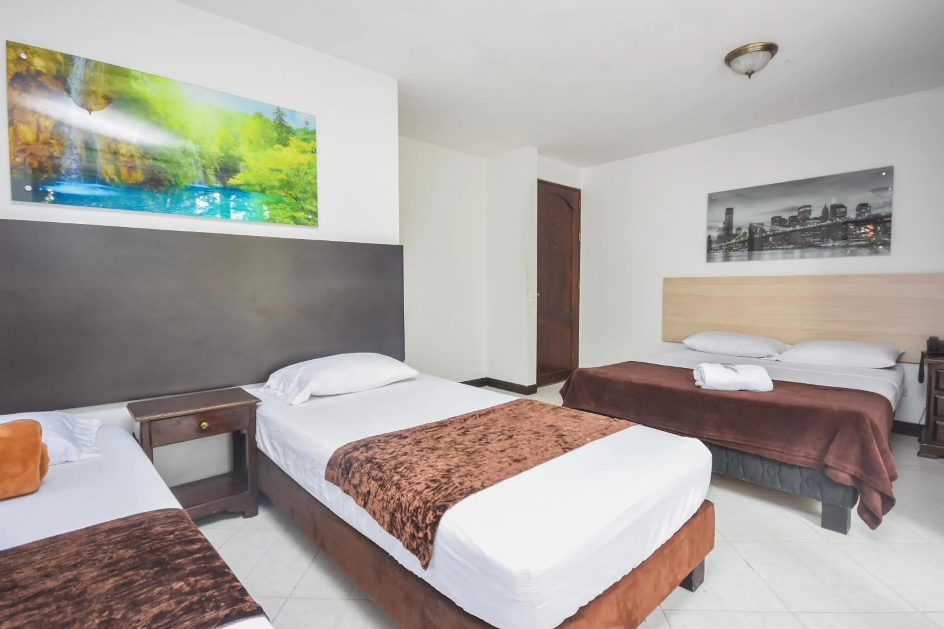 Bed in Hotel Estadio Real