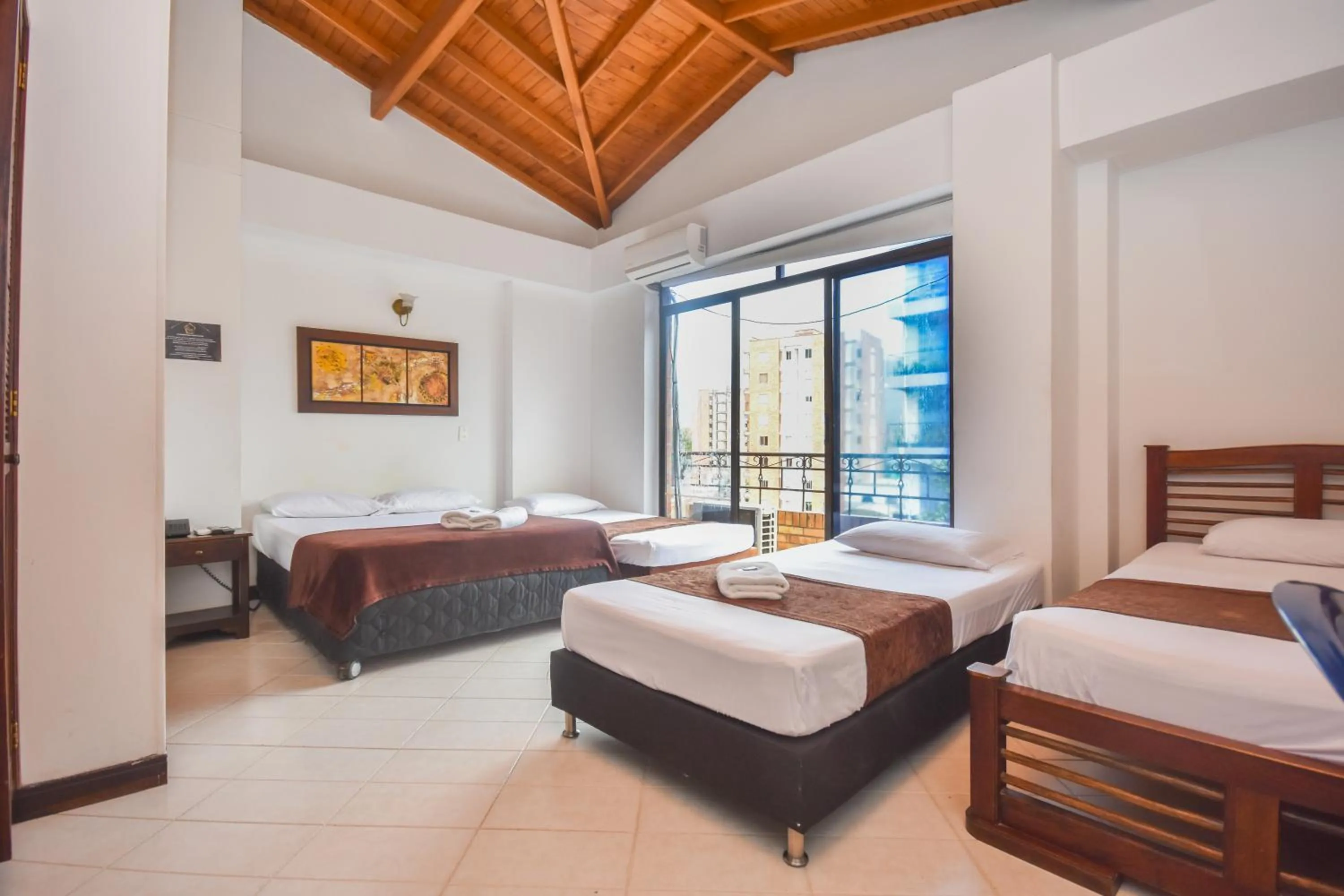 Bed in Hotel Estadio Real