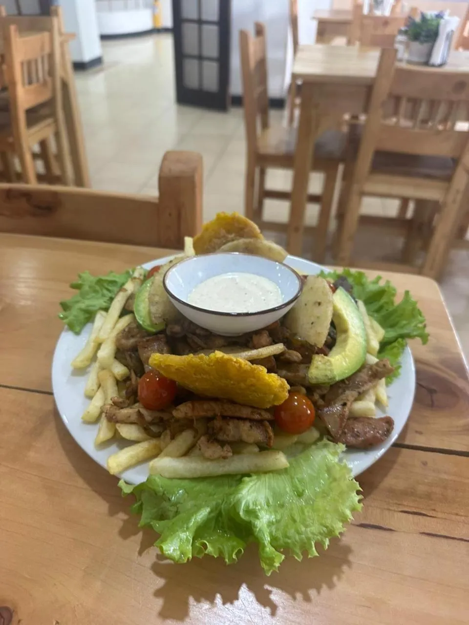 Restaurant/places to eat in Hotel Estadio Real