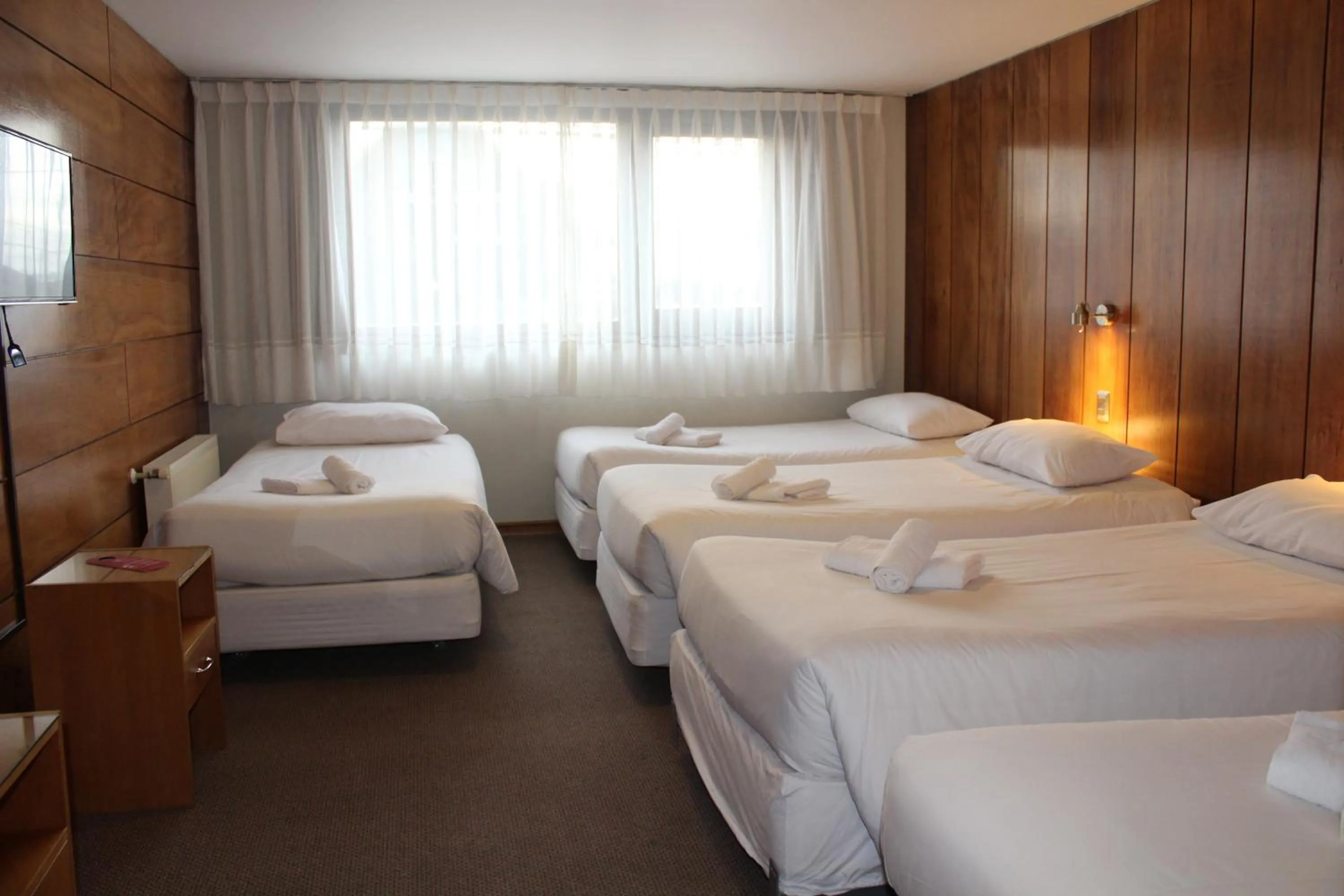 Bed in Hotel Germania
