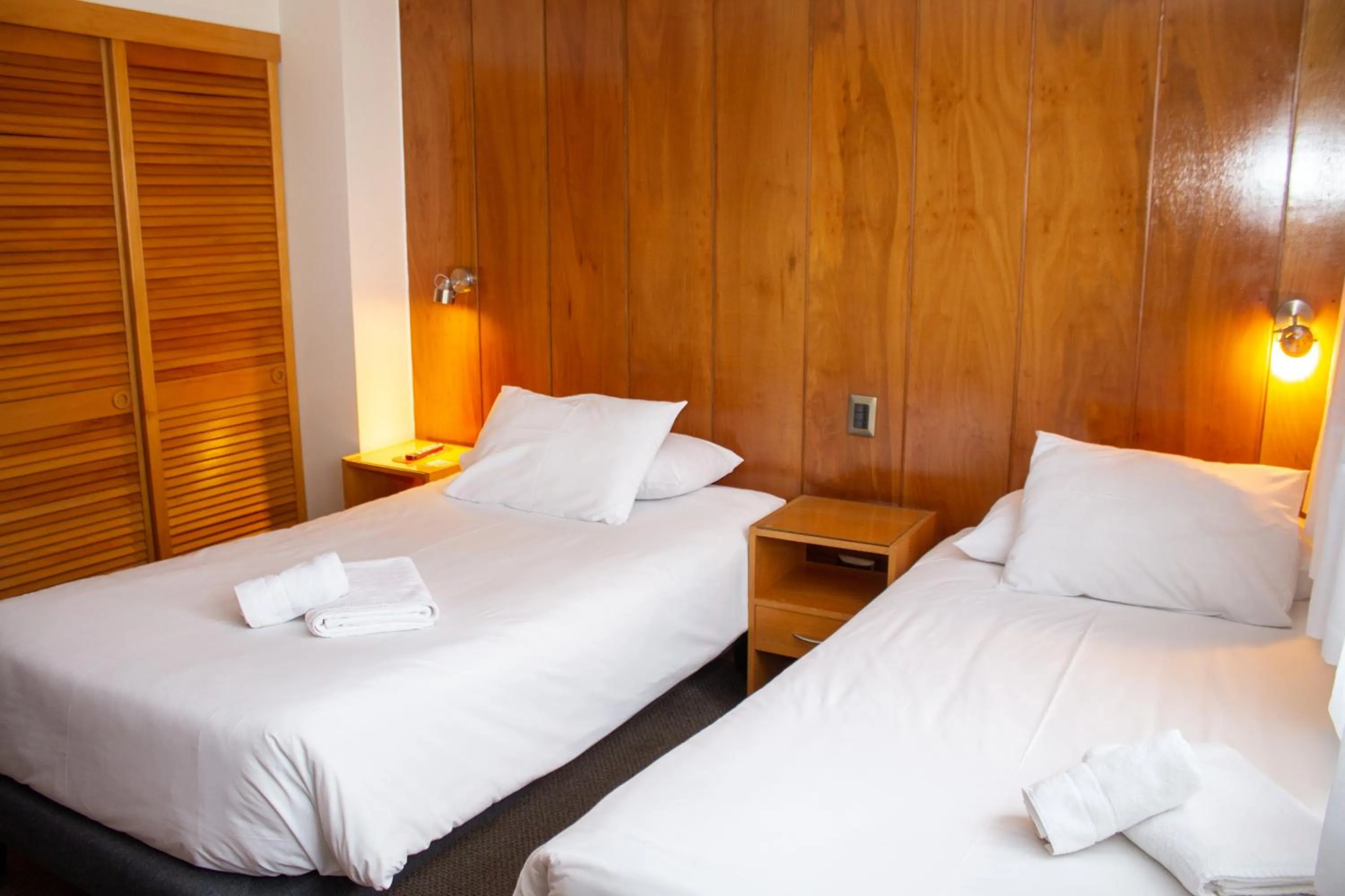 Bed in Hotel Germania