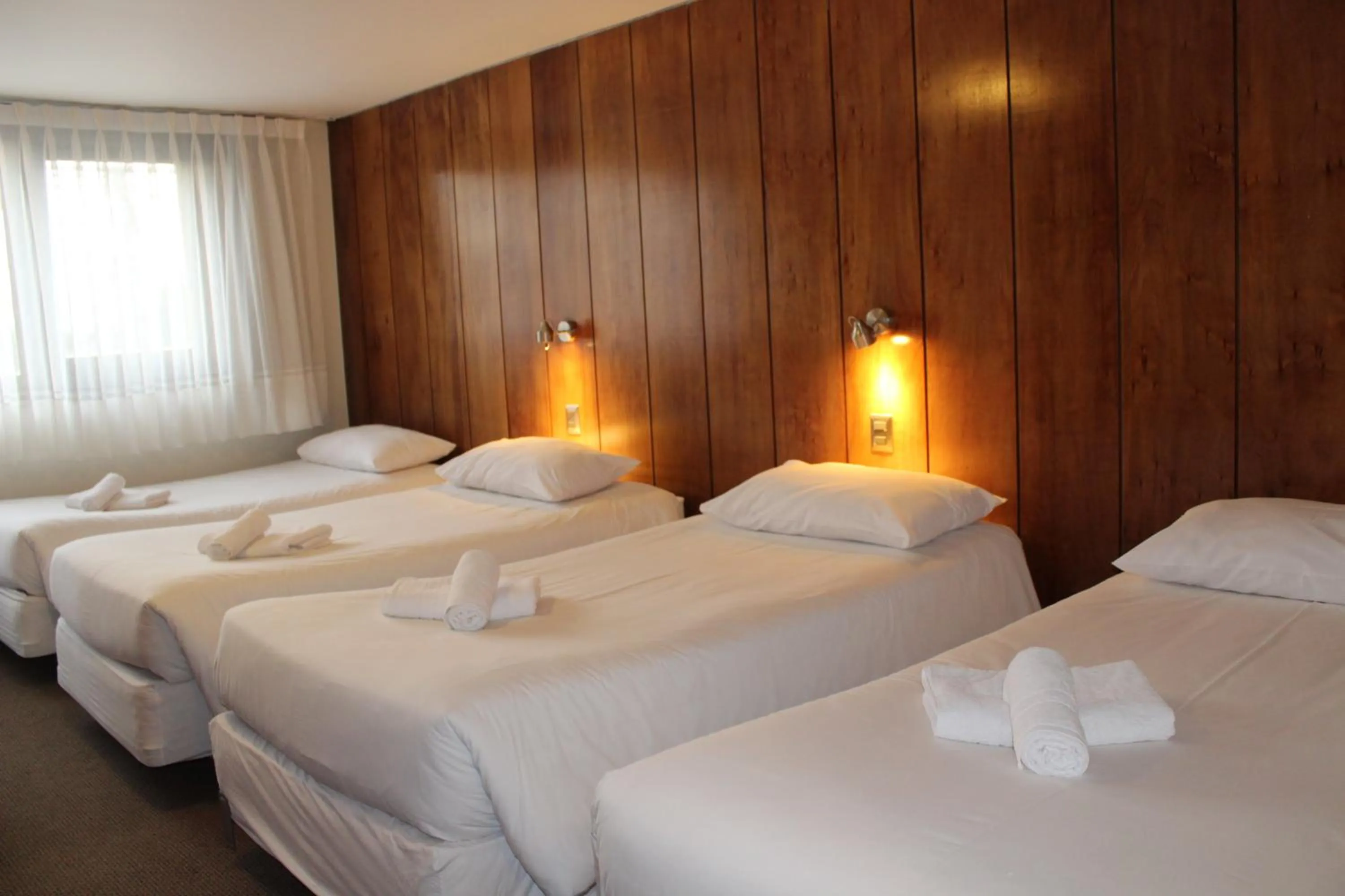 Bed in Hotel Germania