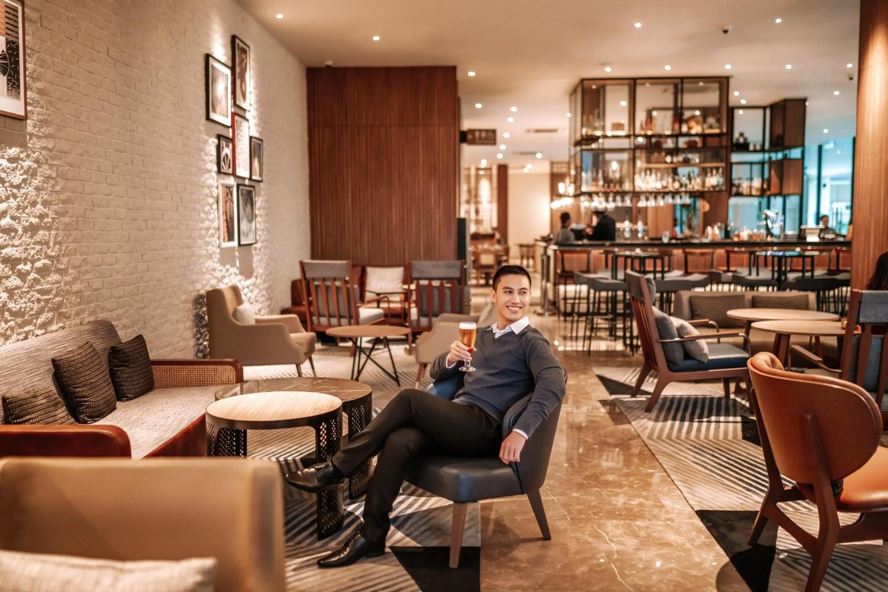 Lounge or bar in Four Points by Sheraton Desaru